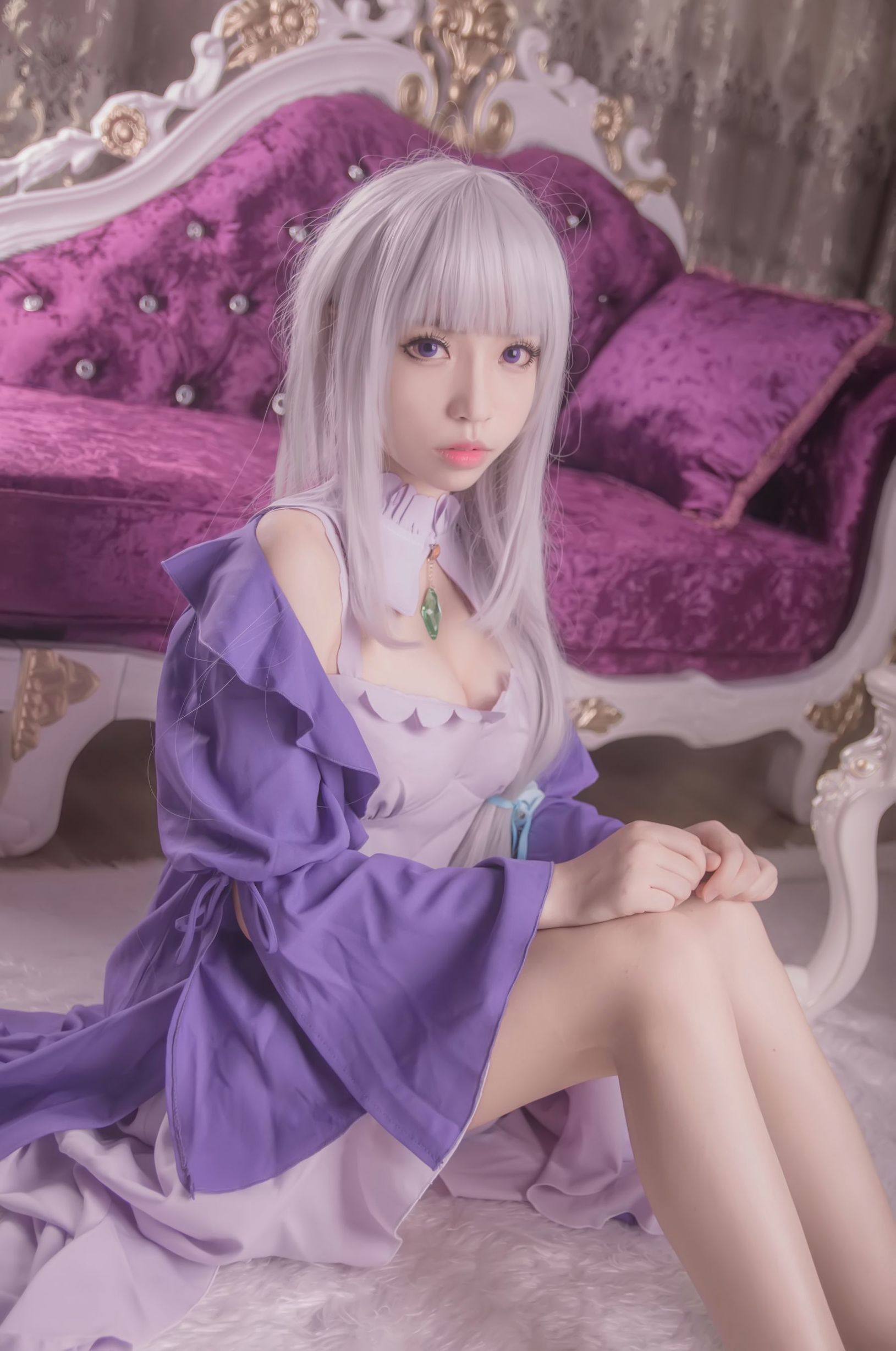 Cosplay寫真] 萌妹白易子教主 - Re:從零開始的異世界生活 艾米莉亞
