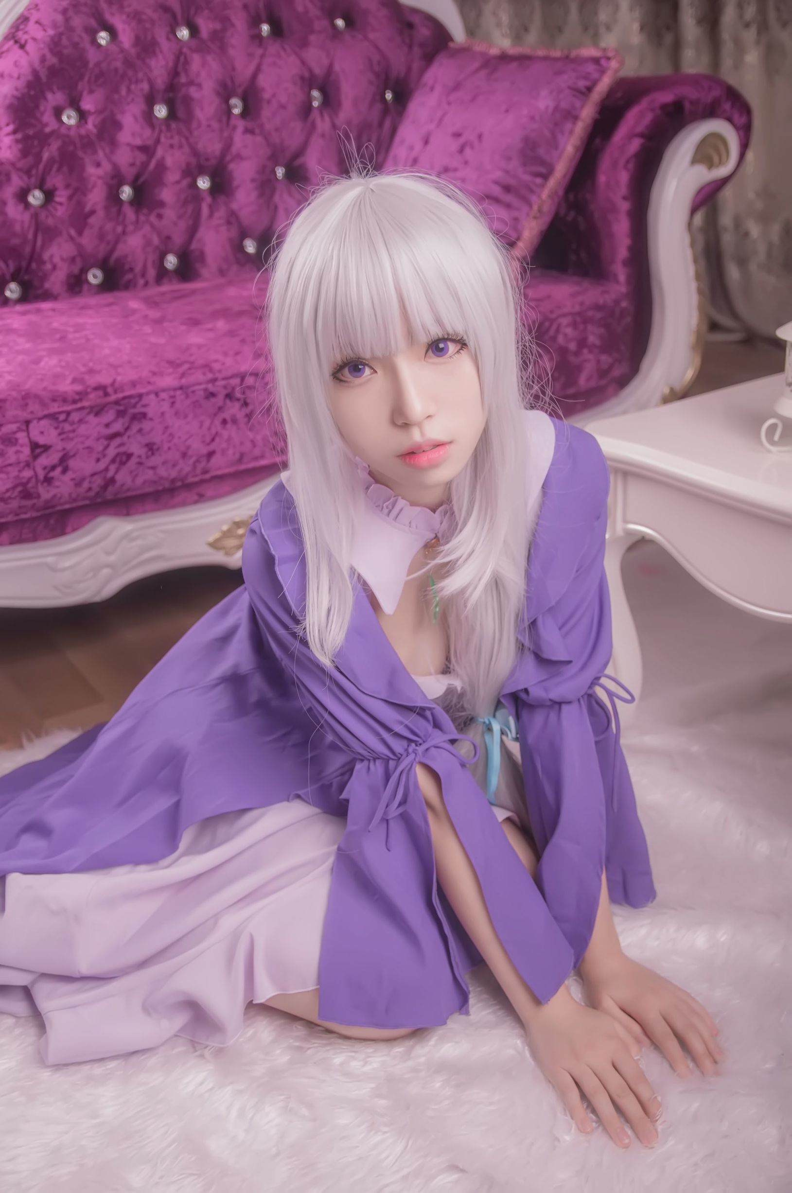 Cosplay寫真] 萌妹白易子教主 - Re:從零開始的異世界生活 艾米莉亞