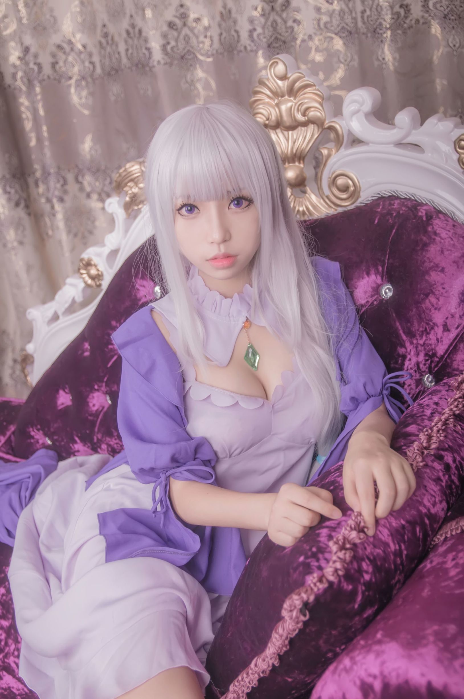 Cosplay寫真] 萌妹白易子教主 - Re:從零開始的異世界生活 艾米莉亞