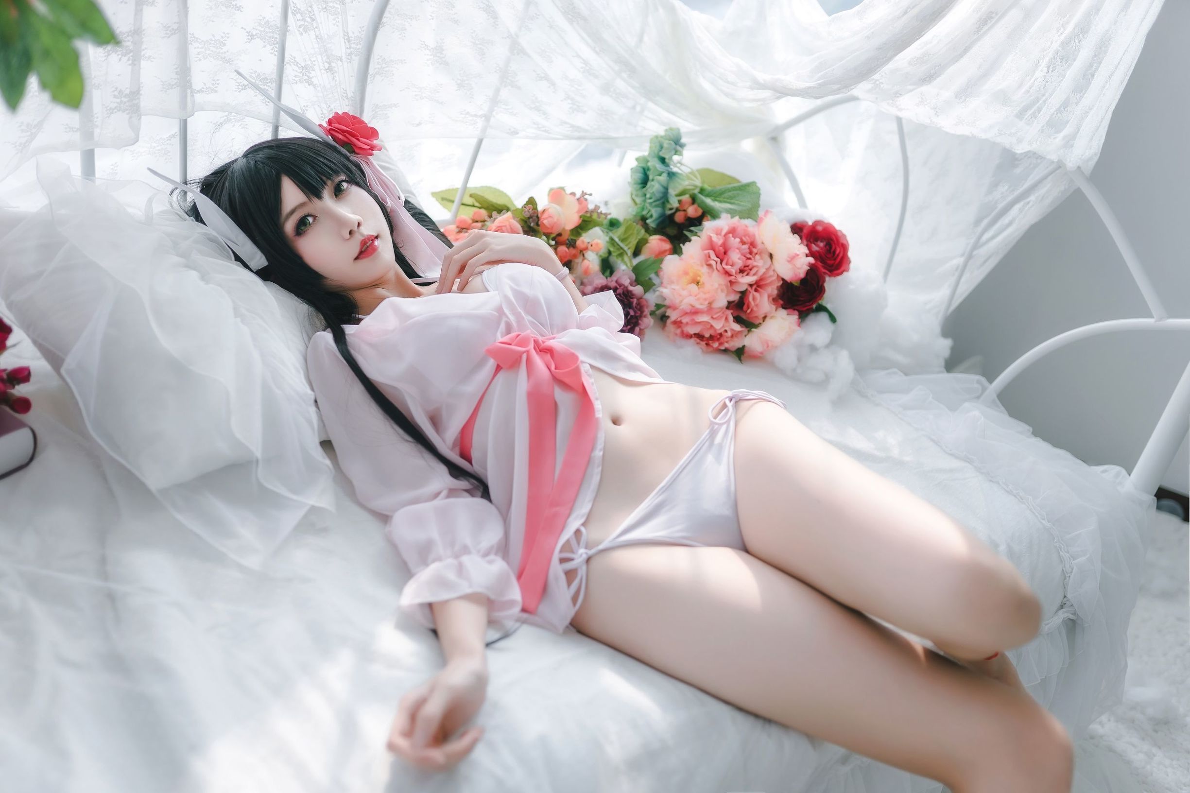 コスプレ写真] 萌娘迷失人形QUQ - セン（比叡）月下巡航