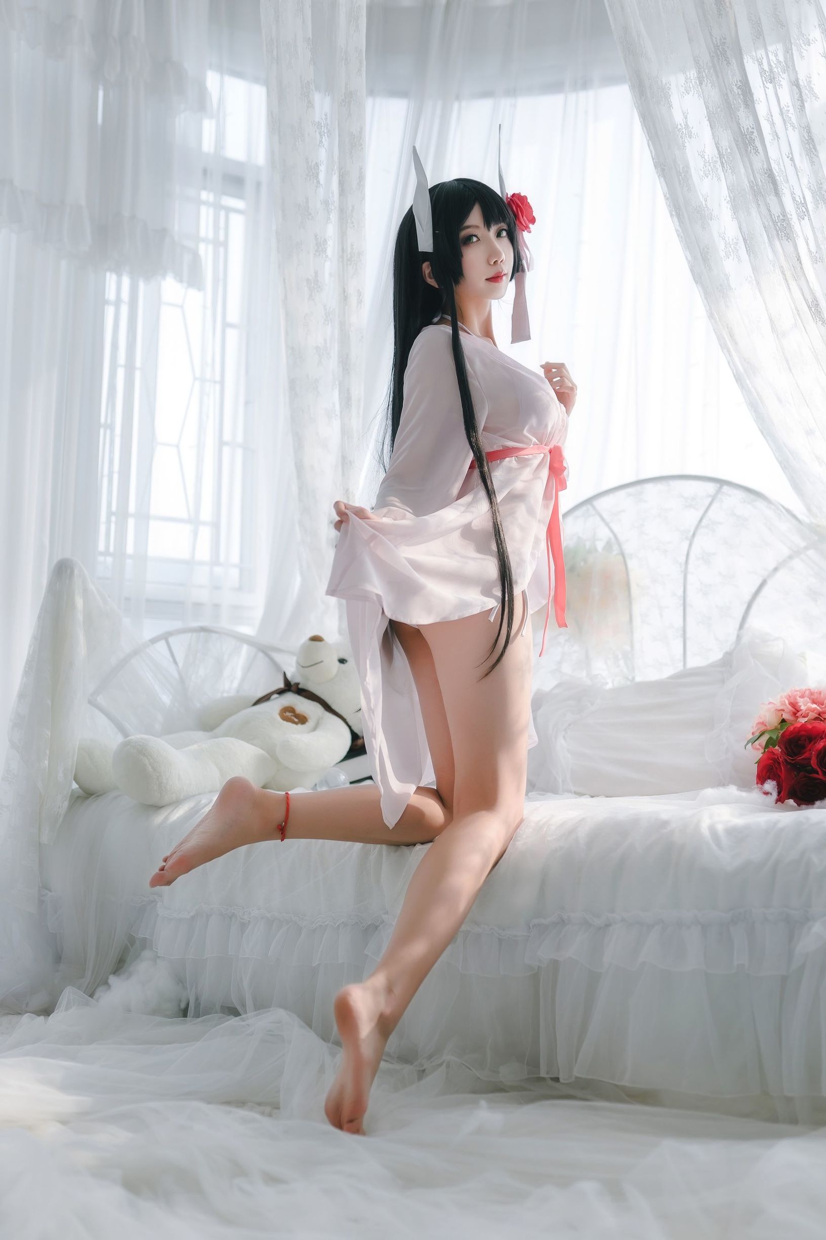 コスプレ写真] 萌娘迷失人形QUQ - セン（比叡）月下巡航