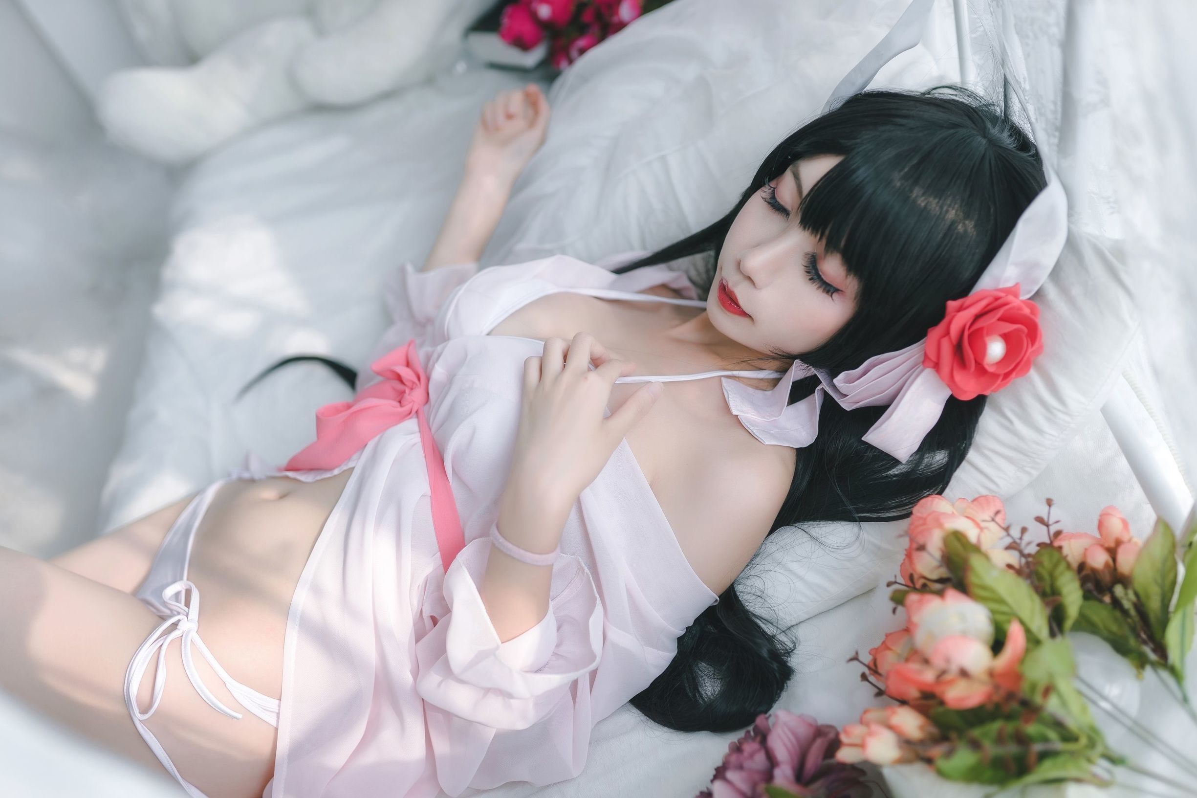 コスプレ写真] 萌娘迷失人形QUQ - セン（比叡）月下巡航