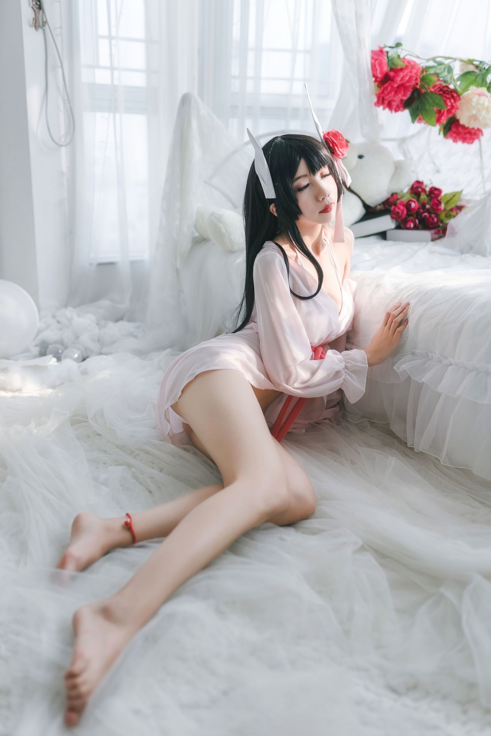 コスプレ写真] 萌娘迷失人形QUQ - セン（比叡）月下巡航