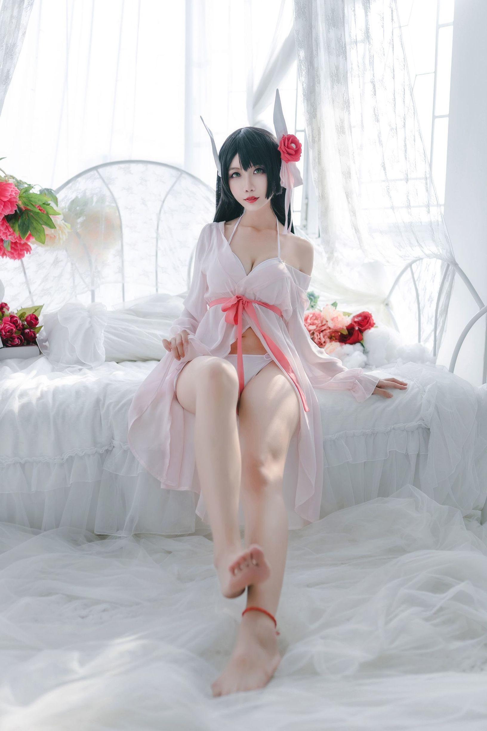コスプレ写真] 萌娘迷失人形QUQ - セン（比叡）月下巡航