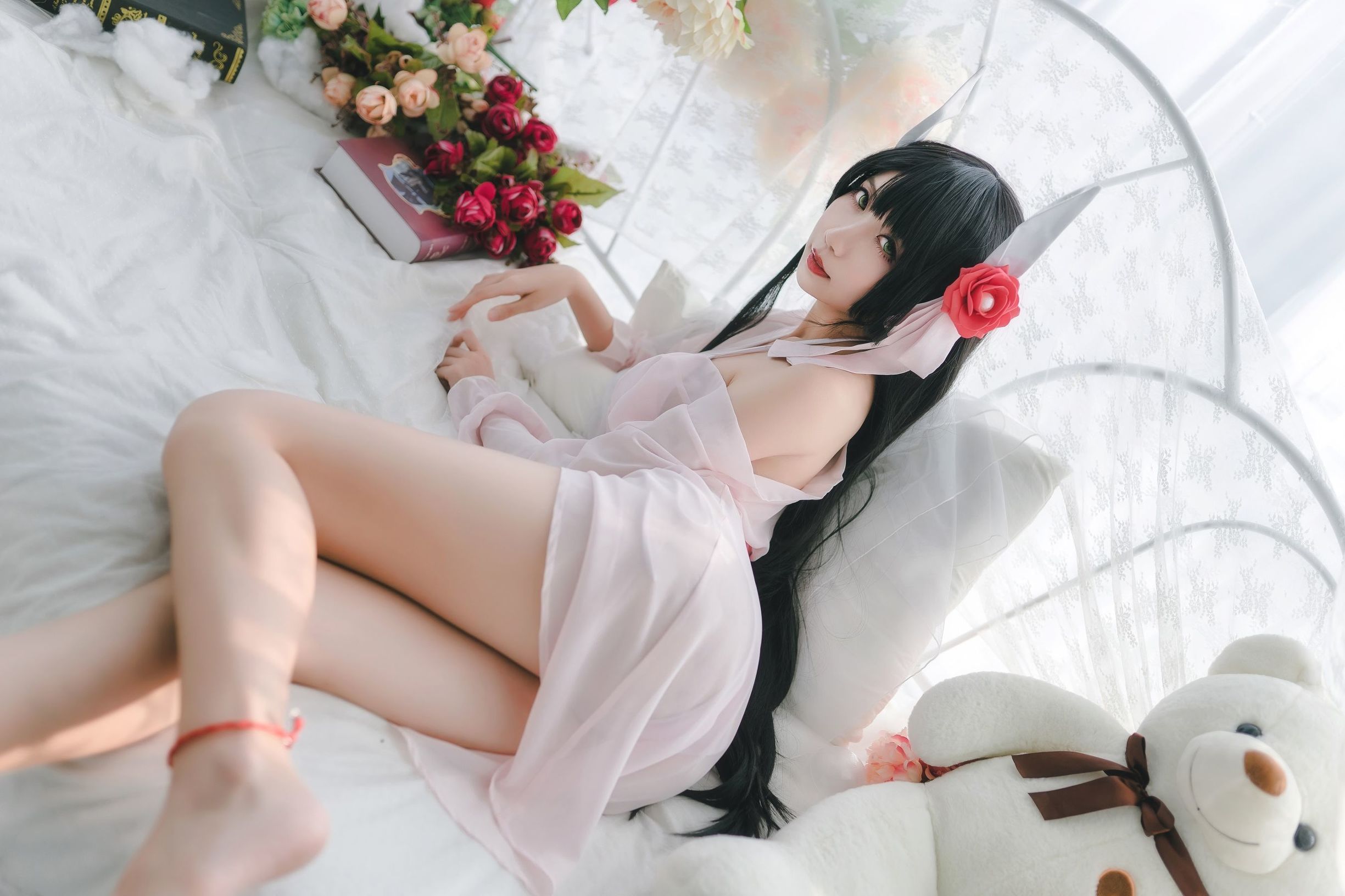 Cosplay Photos] Moe Niang Lost Doll QUQ - Sturgeon (Hiei) Moonlit Cruise
