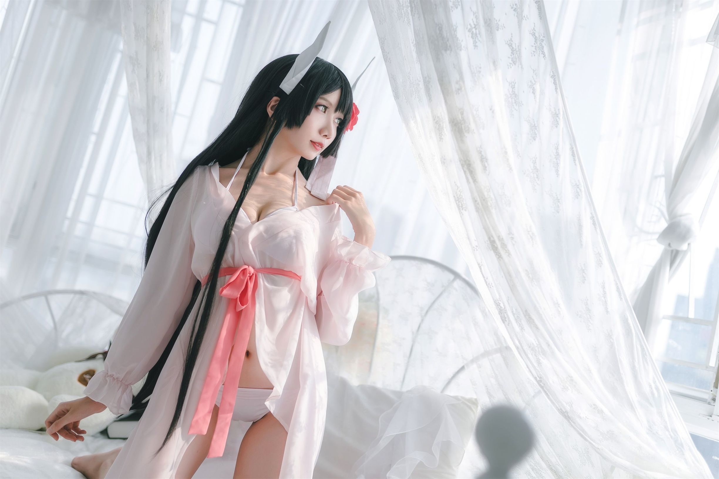 Cosplay Photos] Moe Niang Lost Doll QUQ - Sturgeon (Hiei) Moonlit Cruise