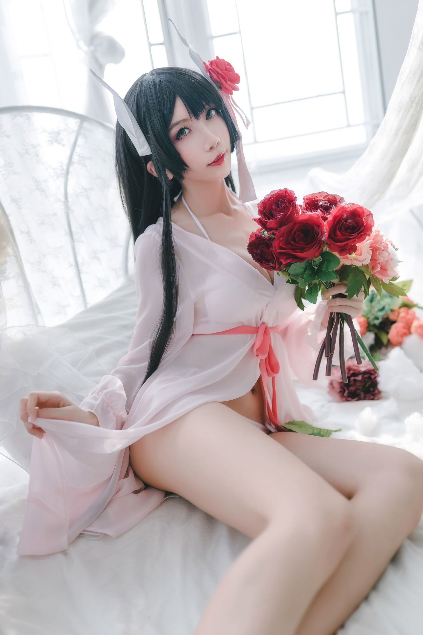 コスプレ写真] 萌娘迷失人形QUQ - セン（比叡）月下巡航