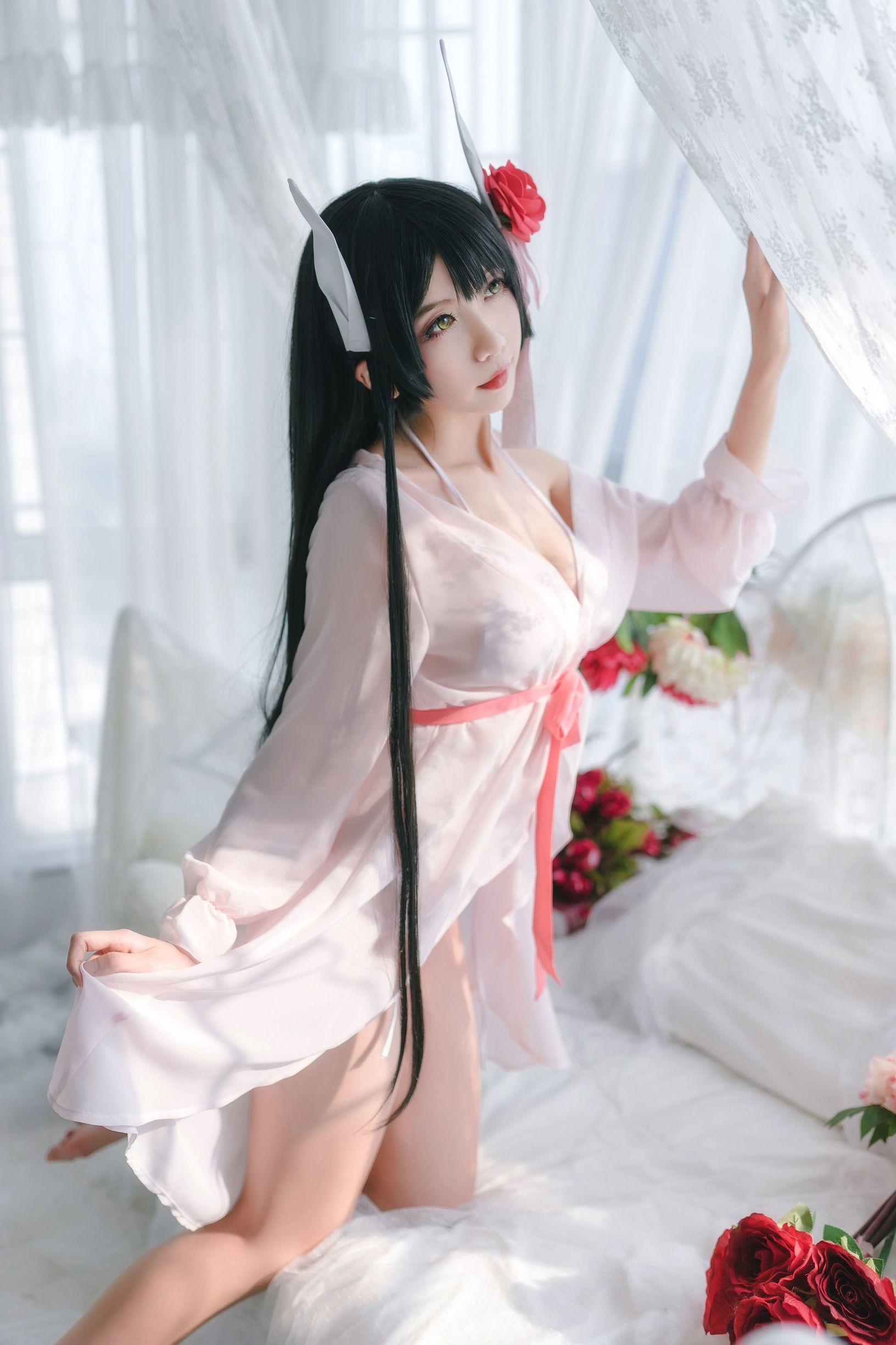 Cosplay Photos] Moe Niang Lost Doll QUQ - Sturgeon (Hiei) Moonlit Cruise