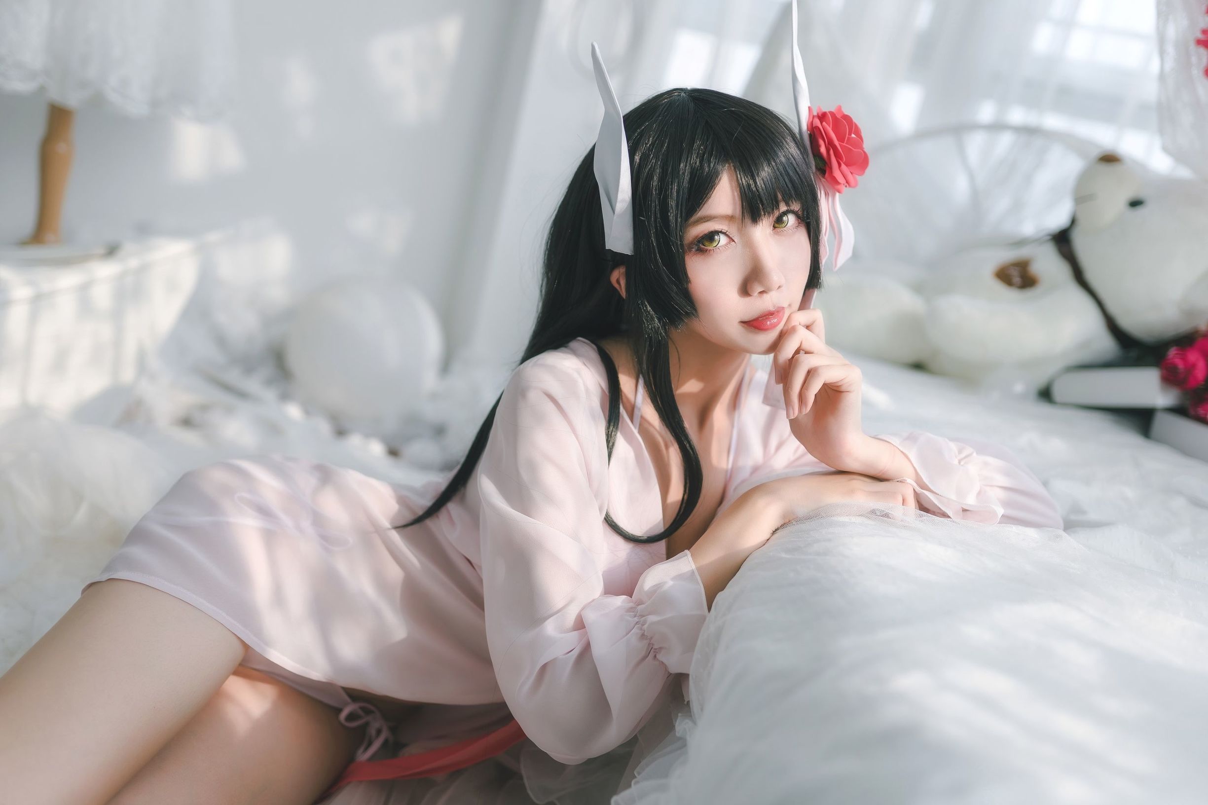 コスプレ写真] 萌娘迷失人形QUQ - セン（比叡）月下巡航