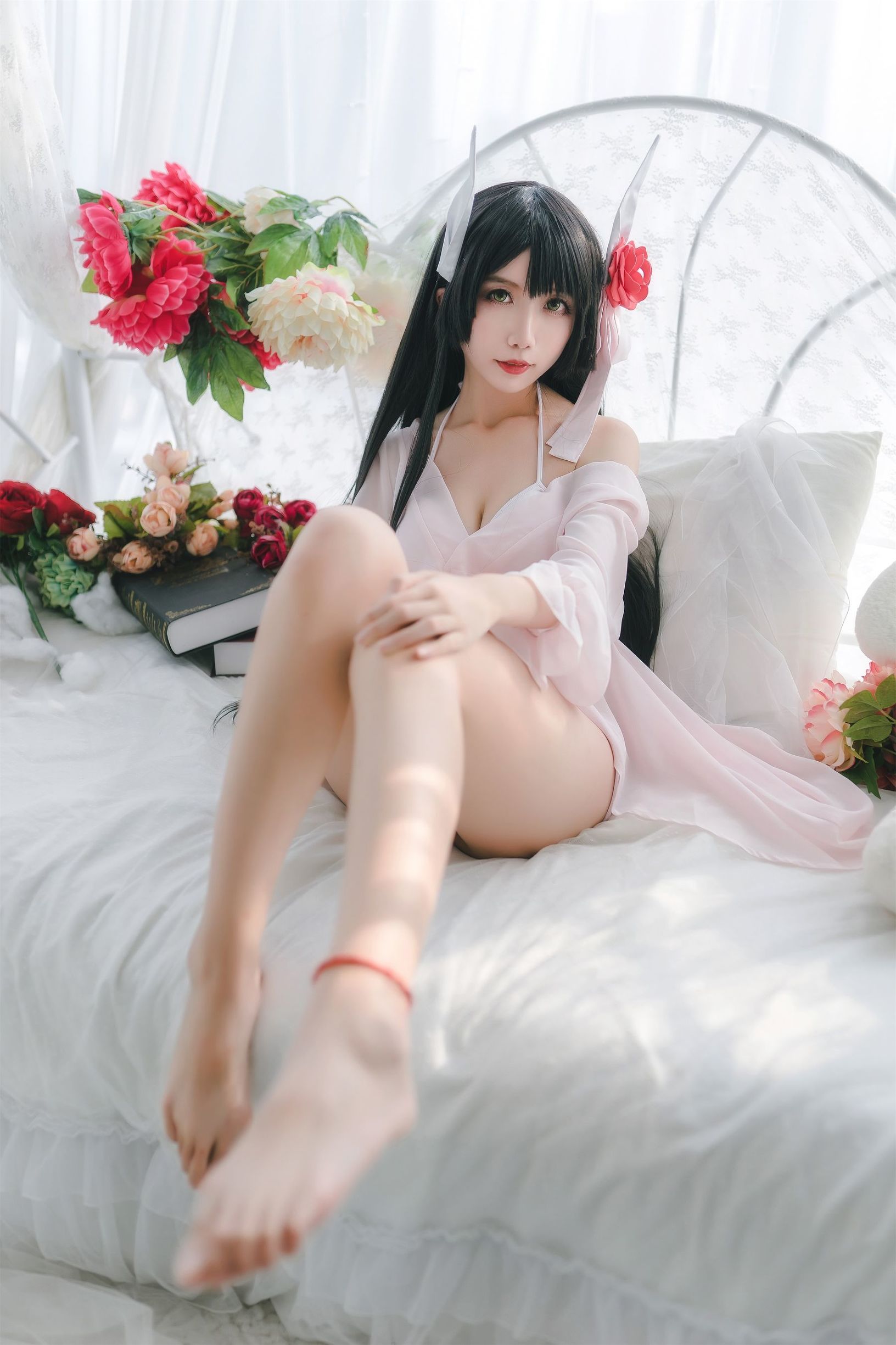 Cosplay Photos] Moe Niang Lost Doll QUQ - Sturgeon (Hiei) Moonlit Cruise