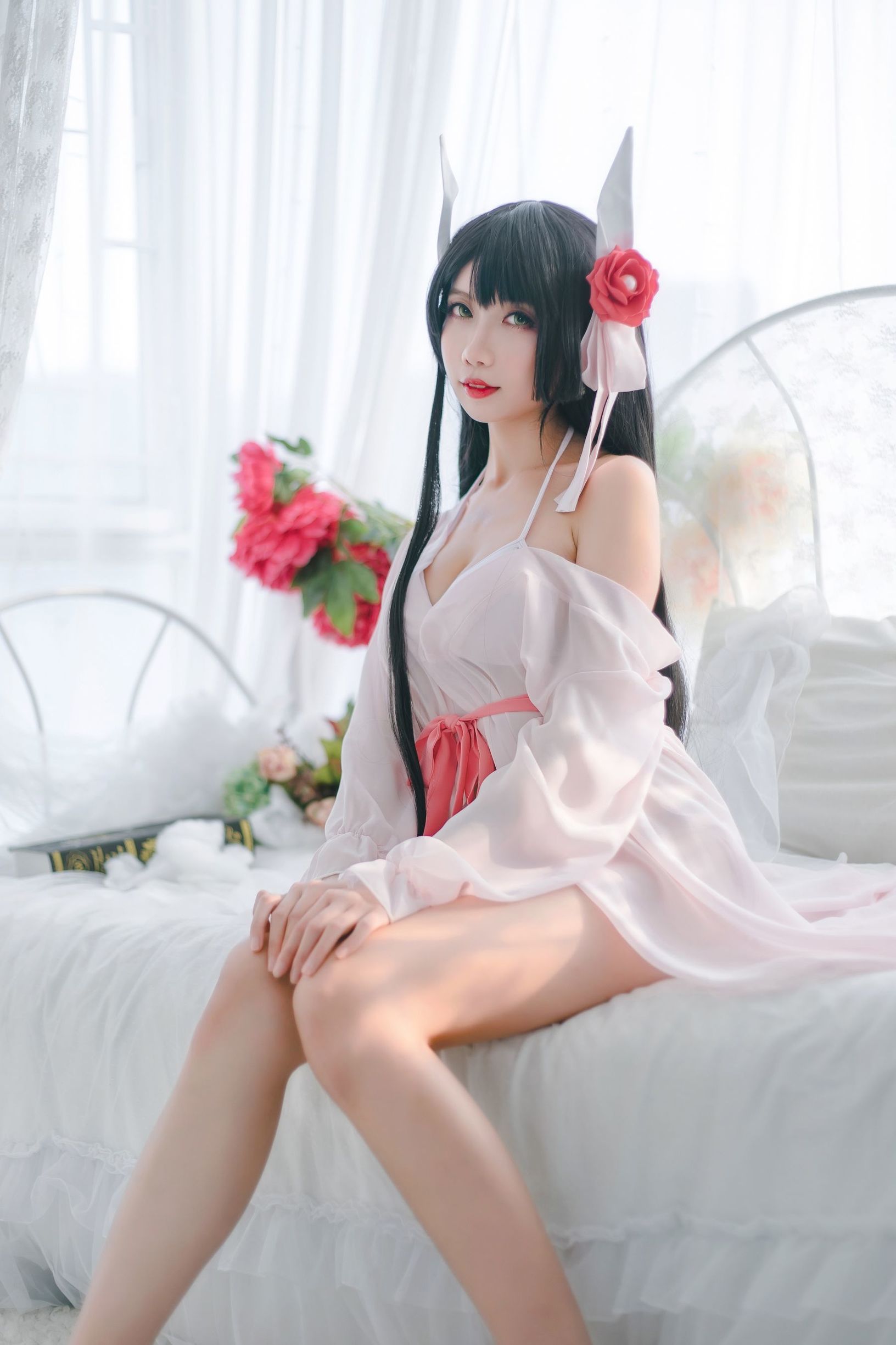 Cosplay Ảnh] Moe Nương Mê Lạc Nhân Hình QUQ - Sturgeon (Hiei) Du Hành Dưới Mặt Trăng