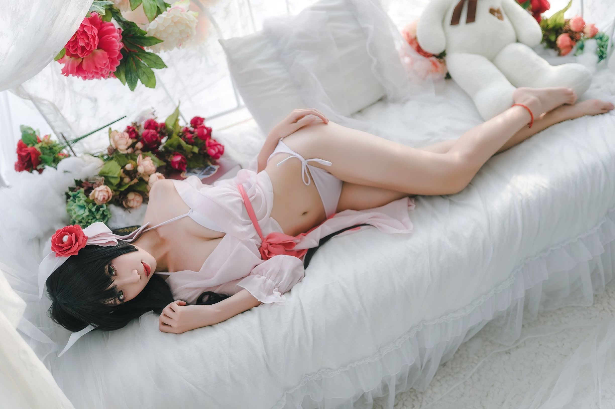 Cosplay Photos] Moe Niang Lost Doll QUQ - Sturgeon (Hiei) Moonlit Cruise