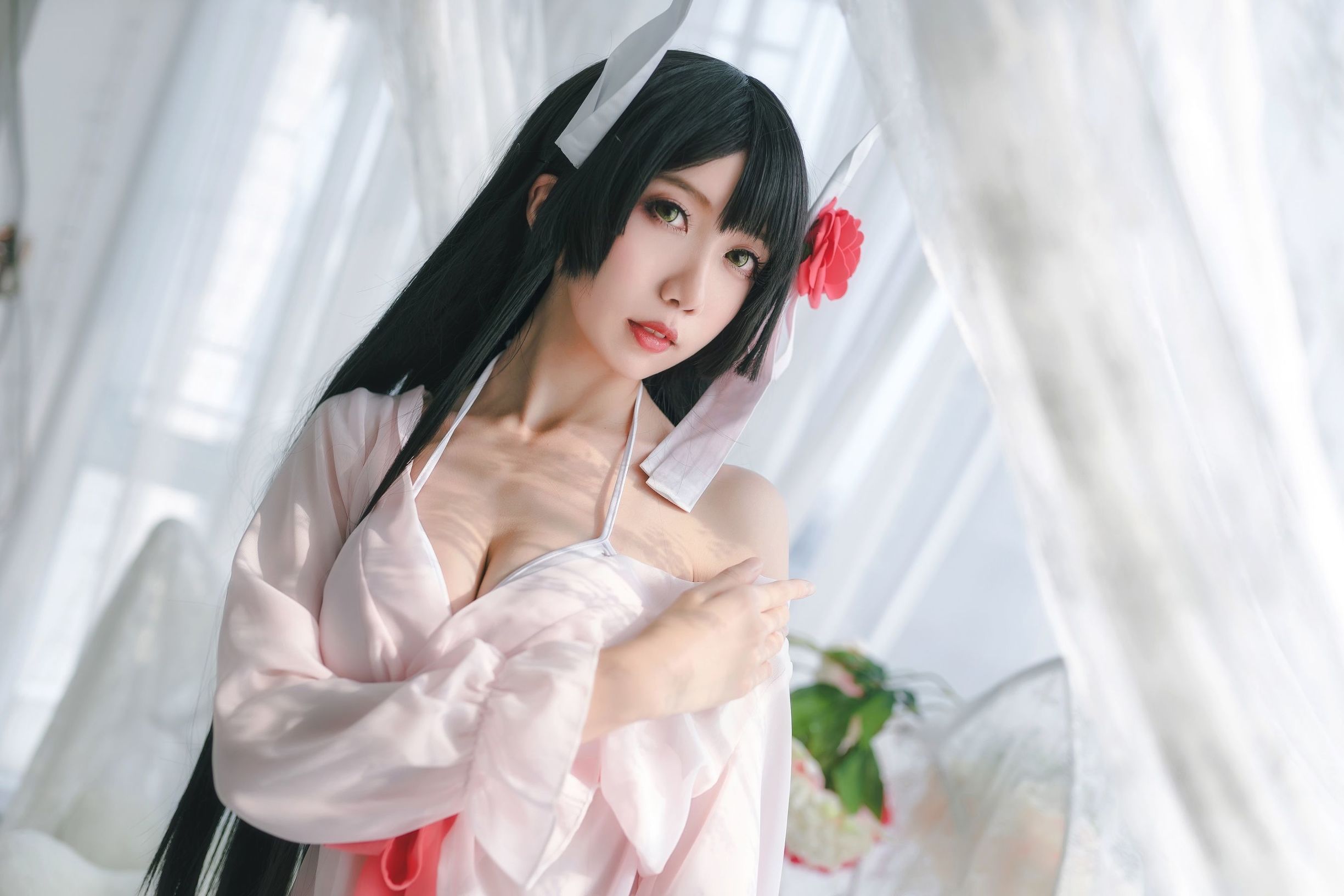 Cosplay Photos] Moe Niang Lost Doll QUQ - Sturgeon (Hiei) Moonlit Cruise