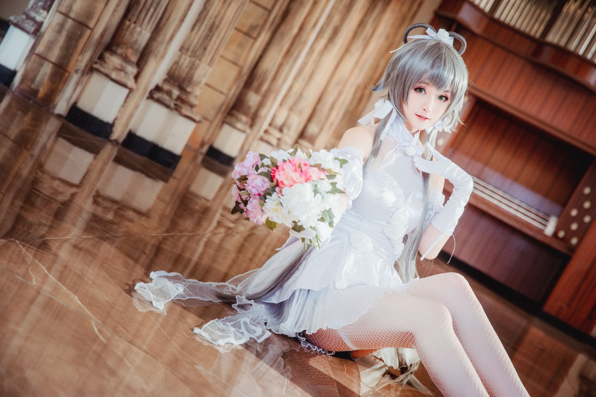 โคสเพลย์ ภาพถ่าย] บล็อกเกอร์สัตว์เลี้ยงน่ารัก yui ปลาทอง - โล่วเทียนอีเจ้าสาว