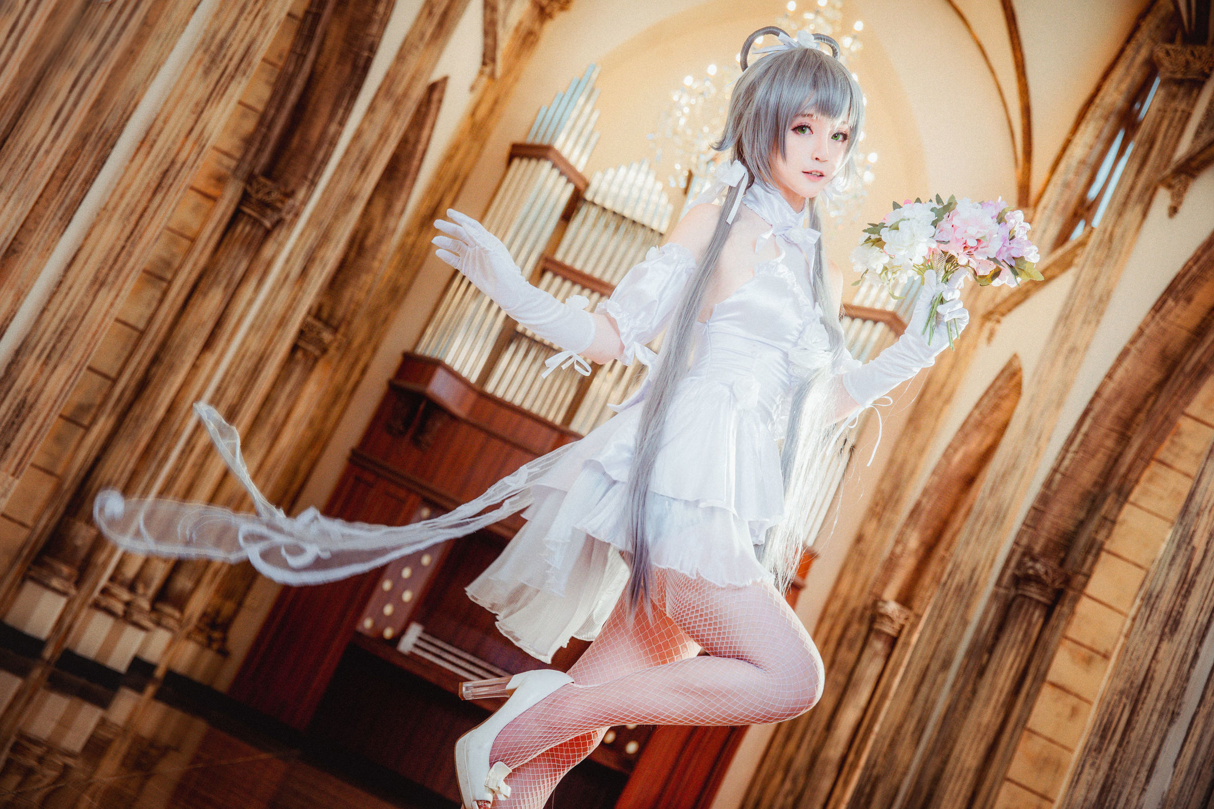โคสเพลย์ ภาพถ่าย] บล็อกเกอร์สัตว์เลี้ยงน่ารัก yui ปลาทอง - โล่วเทียนอีเจ้าสาว