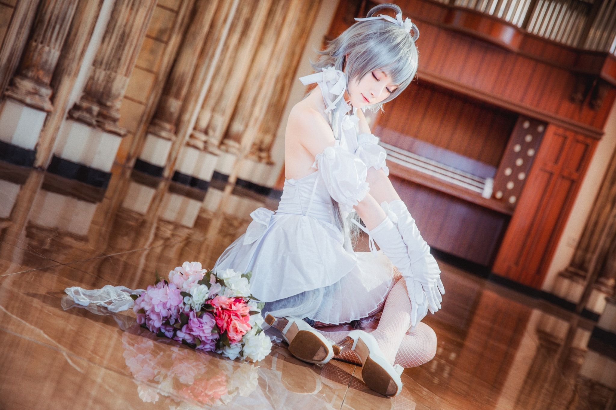 コスプレ写真] 萌えペットブロガーyui金魚 - 洛天依花嫁