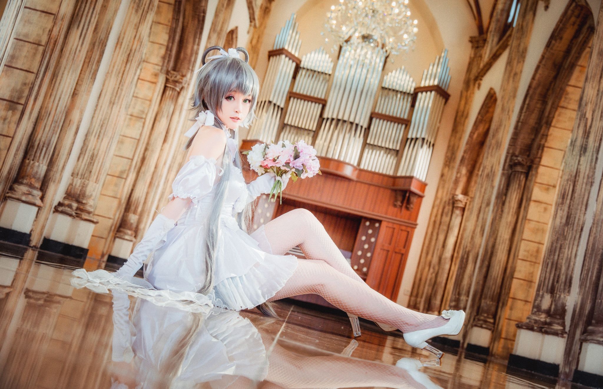 โคสเพลย์ ภาพถ่าย] บล็อกเกอร์สัตว์เลี้ยงน่ารัก yui ปลาทอง - โล่วเทียนอีเจ้าสาว