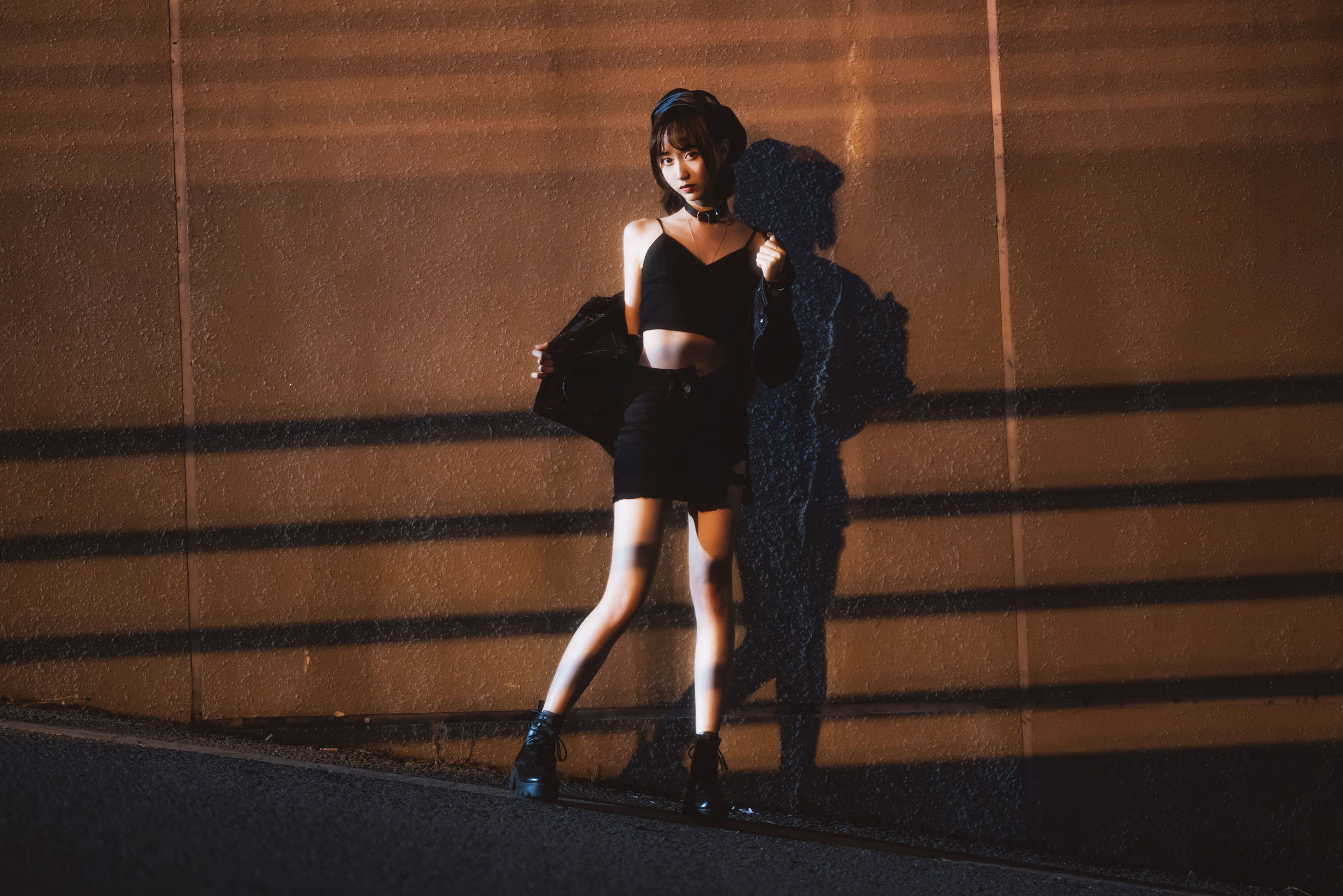 Cosplay Photos] Moe Style Big Sister Mu Mian Mian OwO - Outdoor Short Skirt