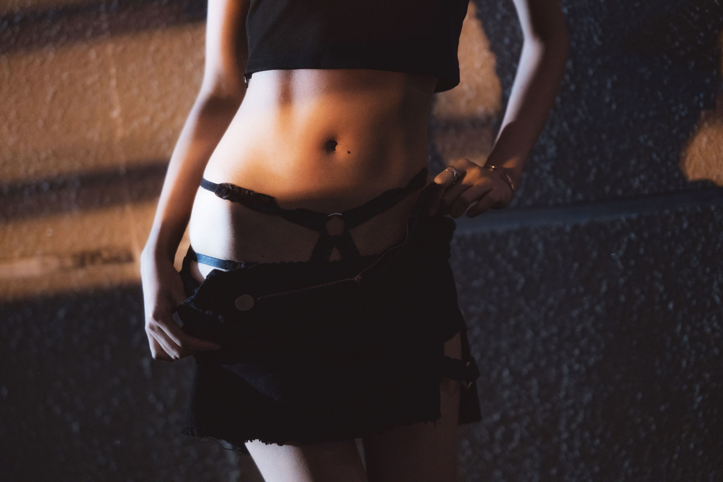 Cosplay Photos] Moe Style Big Sister Mu Mian Mian OwO - Outdoor Short Skirt