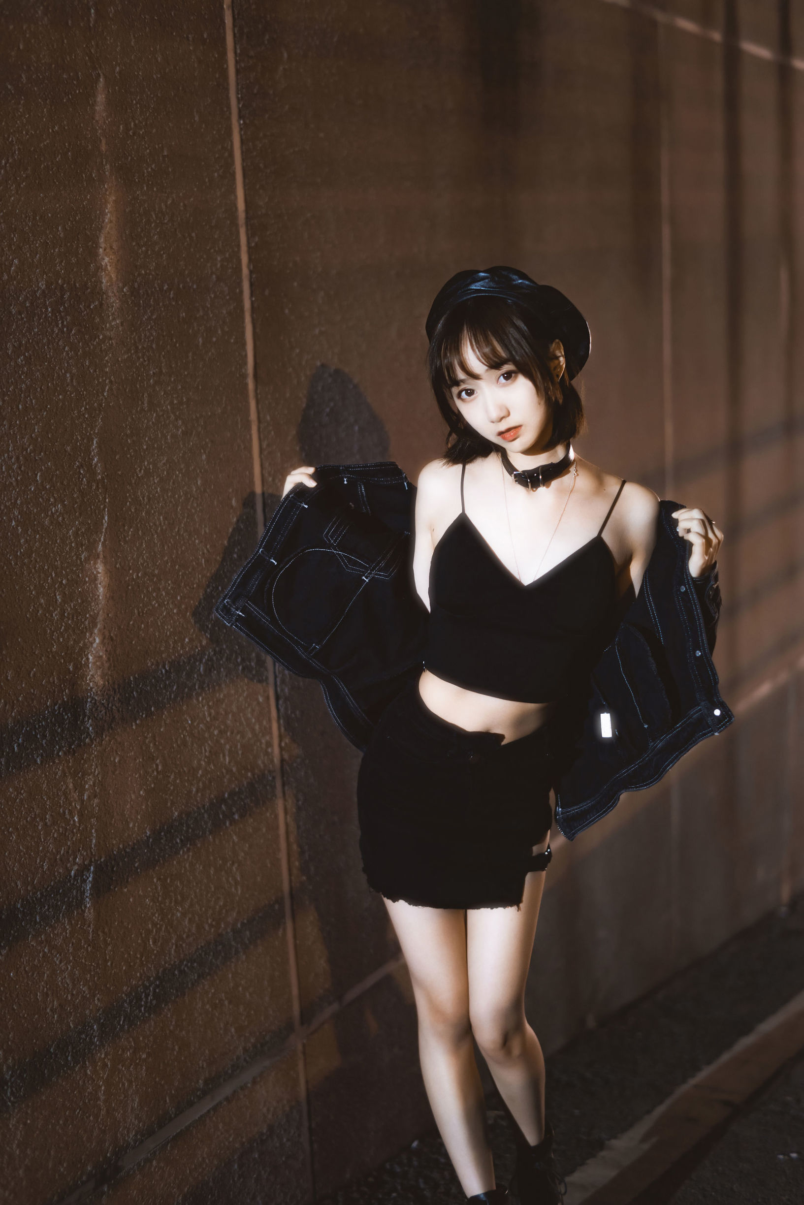 Cosplay Photos] Moe Style Big Sister Mu Mian Mian OwO - Outdoor Short Skirt