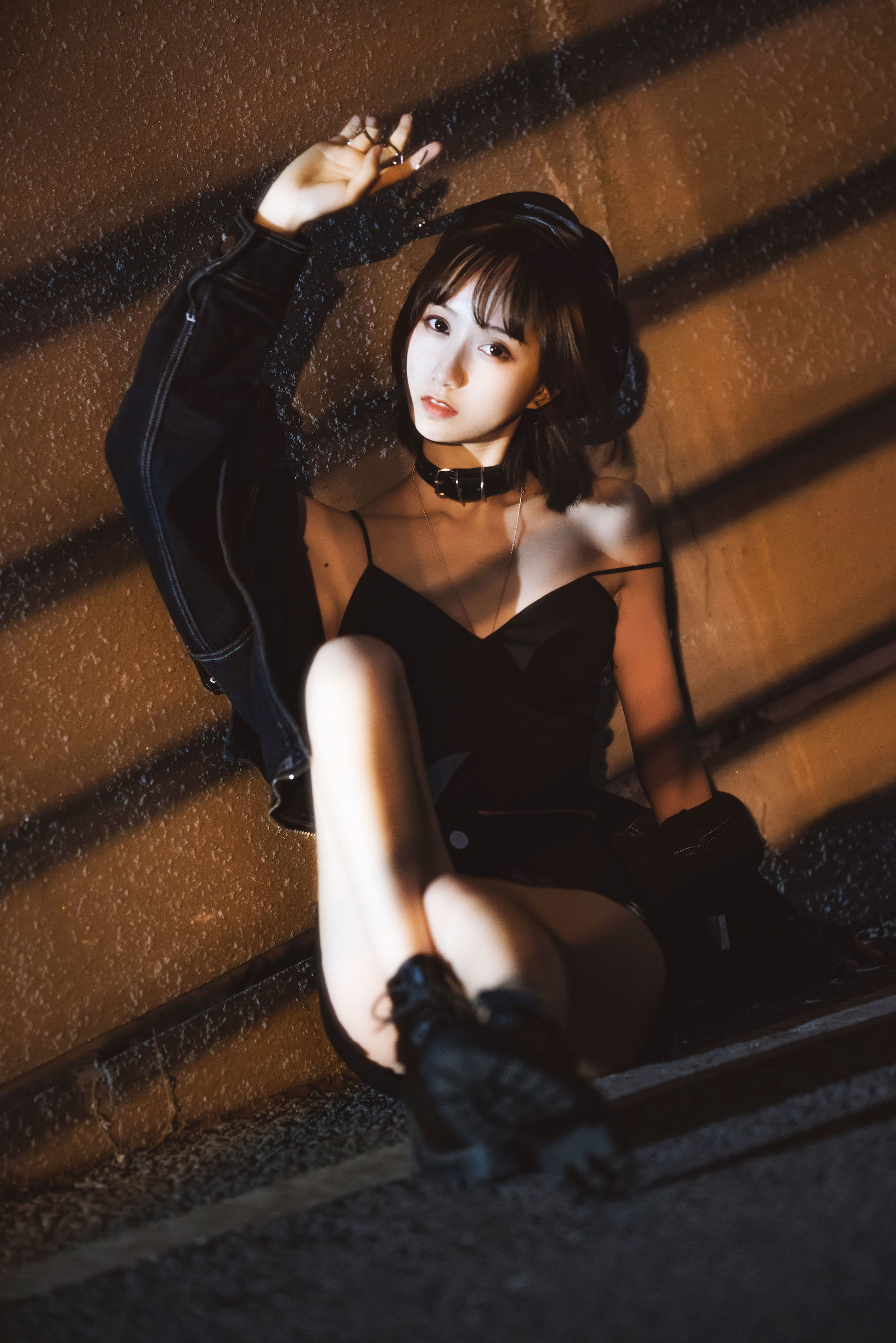 Cosplay Photos] Moe Style Big Sister Mu Mian Mian OwO - Outdoor Short Skirt