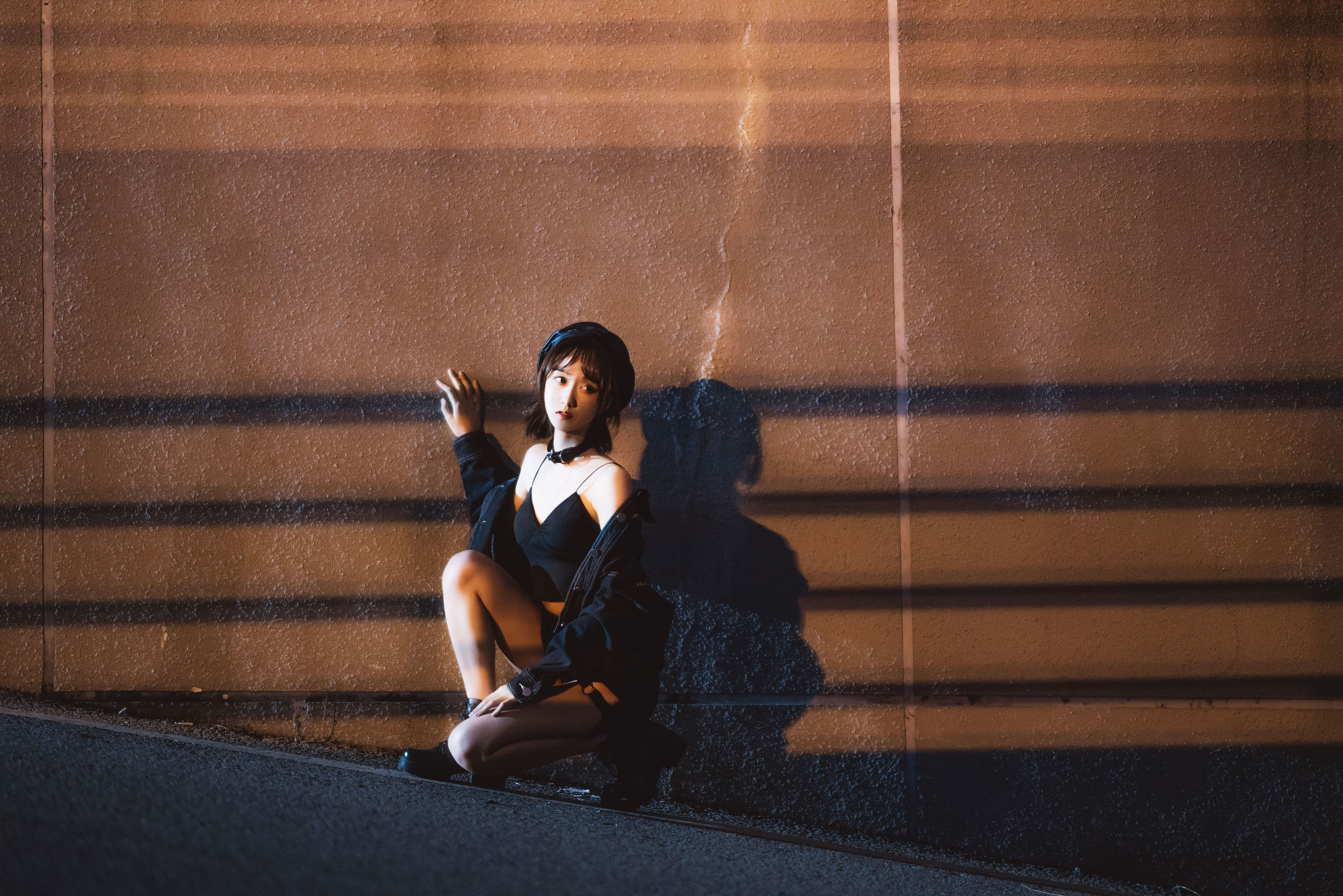 Cosplay Photos] Moe Style Big Sister Mu Mian Mian OwO - Outdoor Short Skirt