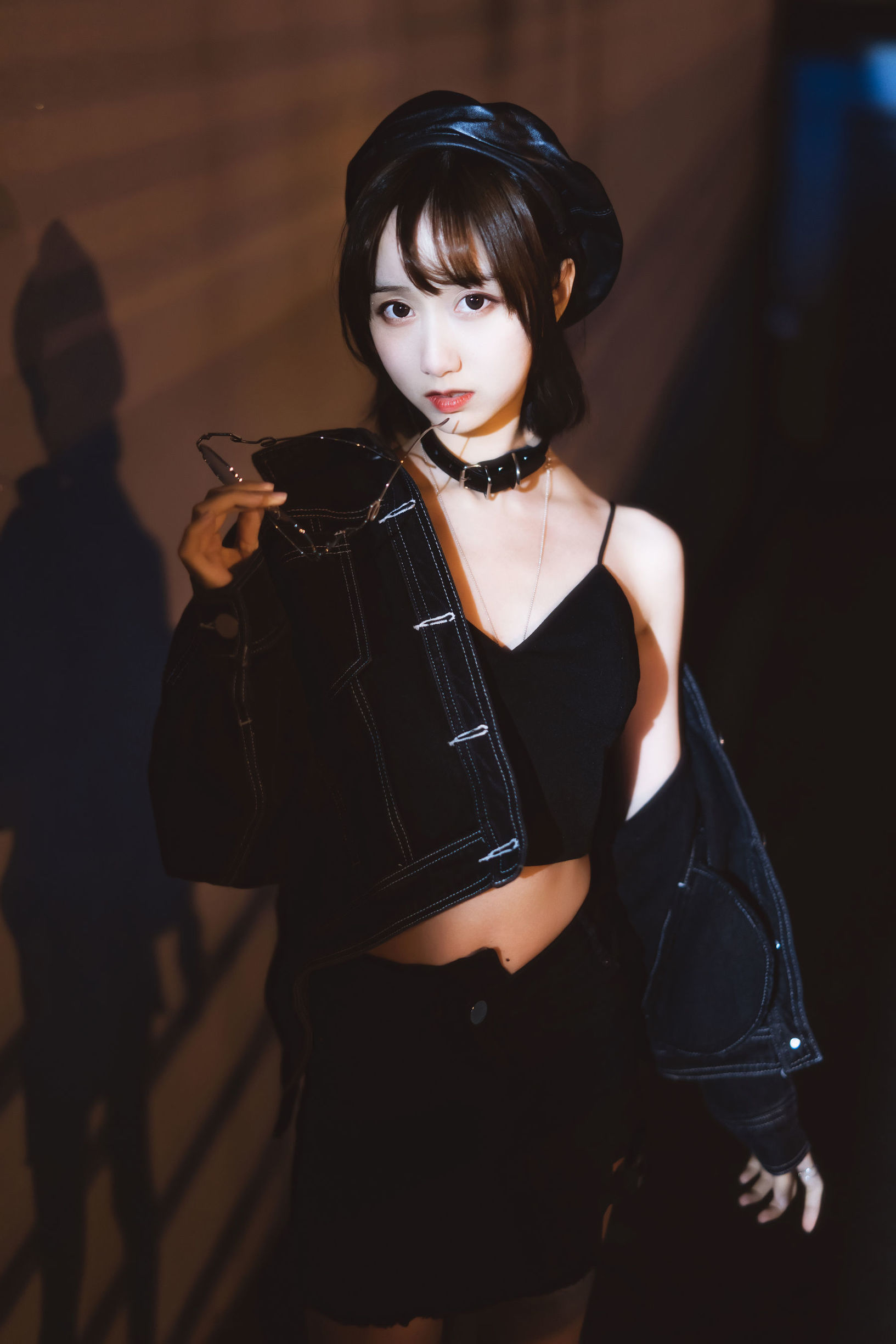Cosplay Photos] Moe Style Big Sister Mu Mian Mian OwO - Outdoor Short Skirt