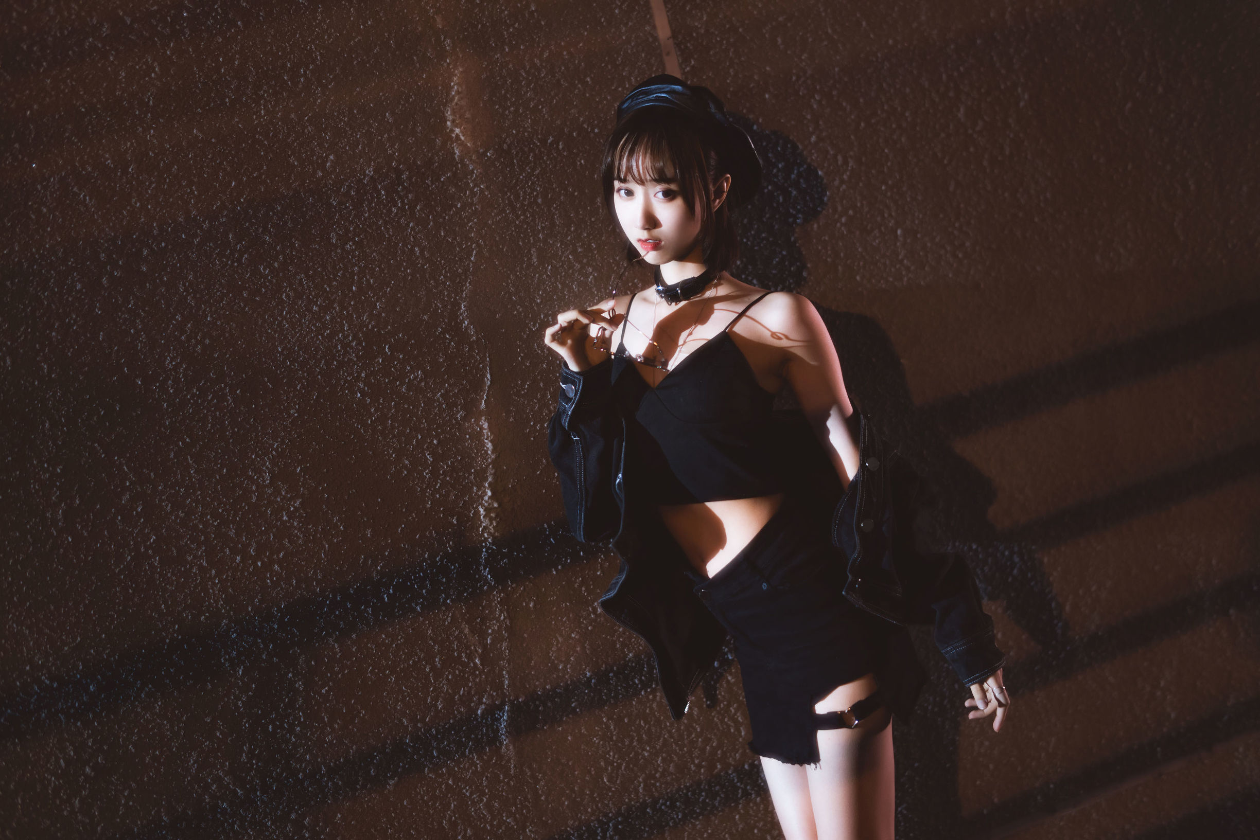 Cosplay Photos] Moe Style Big Sister Mu Mian Mian OwO - Outdoor Short Skirt