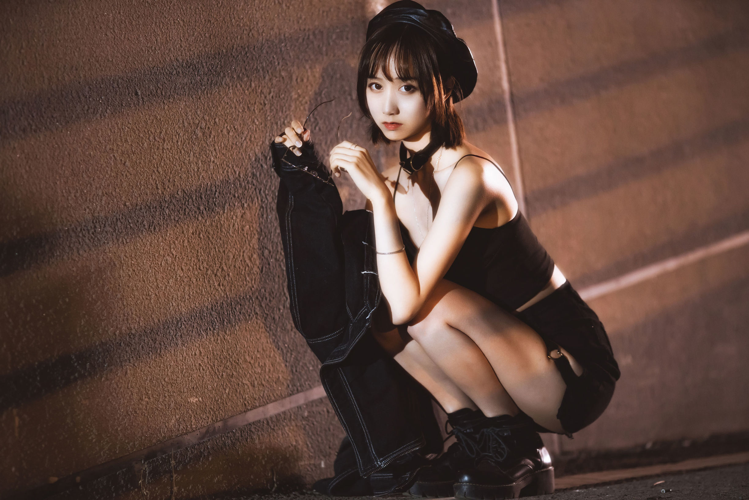 Cosplay寫真] 萌系小姐姐木綿綿OwO - 室外短裙