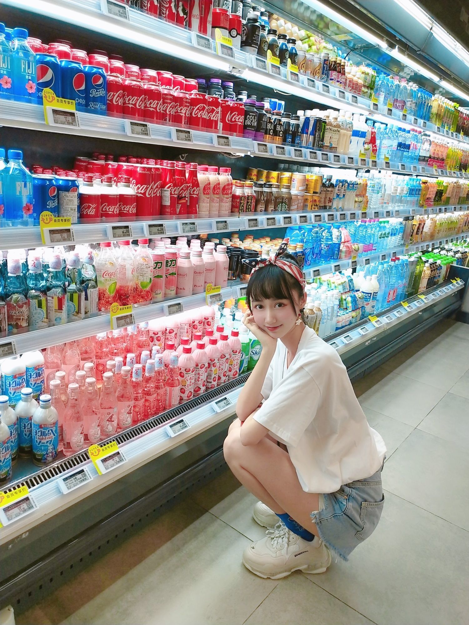 Cosplay寫真] 萌系小姐姐木綿綿OwO - 智能型女友 T恤