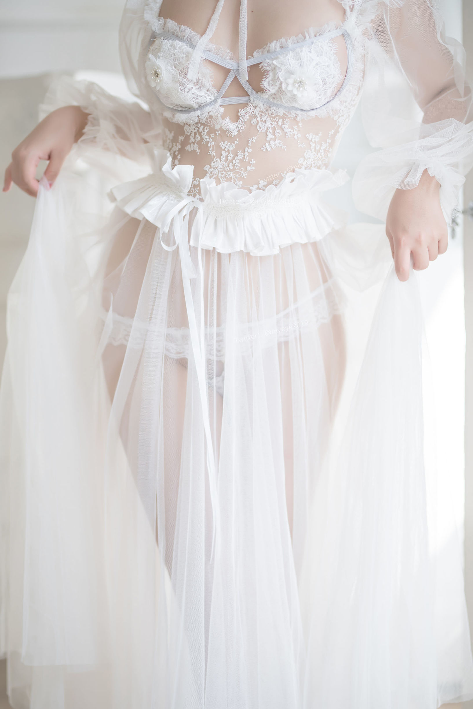 Cosplay Ảnh] Cô Nàng Kiểu Moe - Bạch Dạ - Cô Dâu Ngọc Trai
