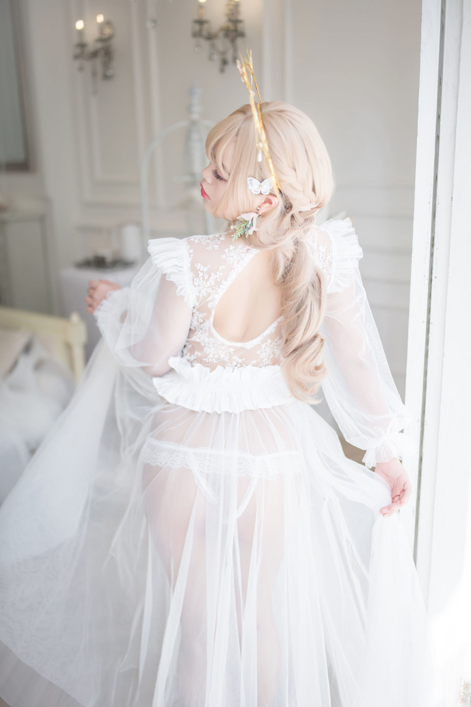 [Cosplay写真] 萌系小姐姐-白烨- - 珍珠花嫁