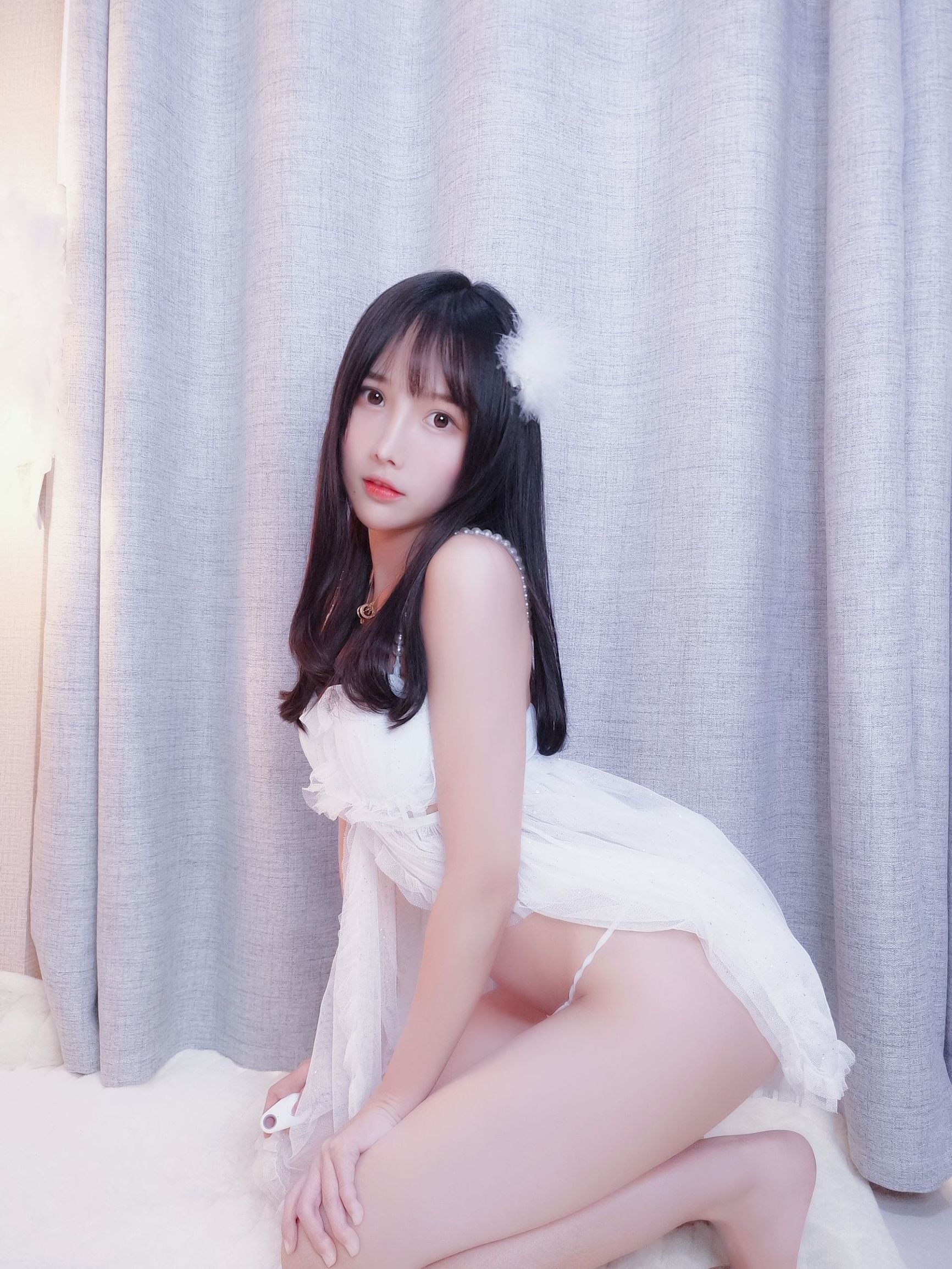 [Cosplay写真] 虎牙小小奶瓶儿 - 仙女兔