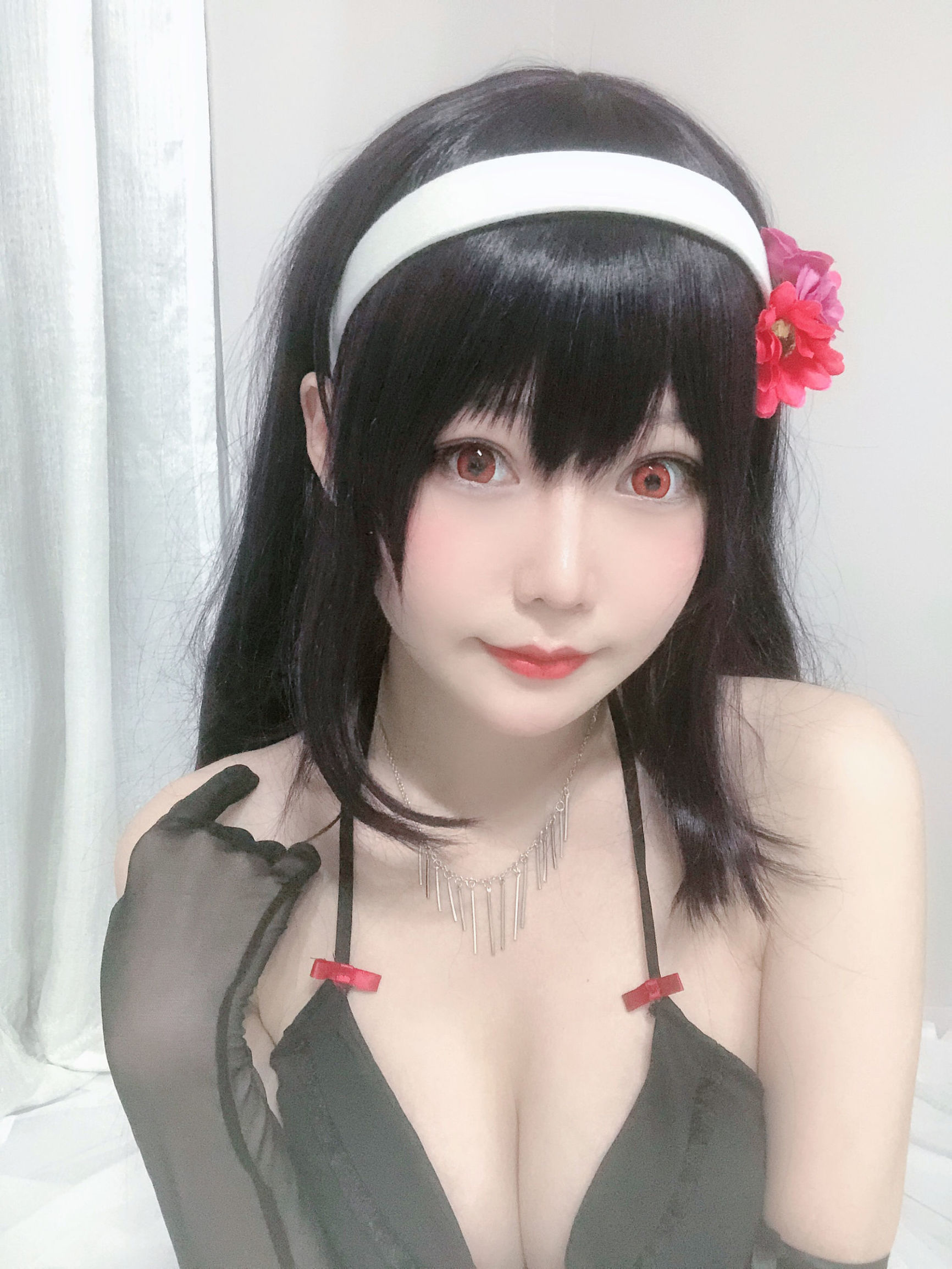Cosplay Photos] Xiang Cao Miao Lu Lu - Shi Yu Senpai Pajamas