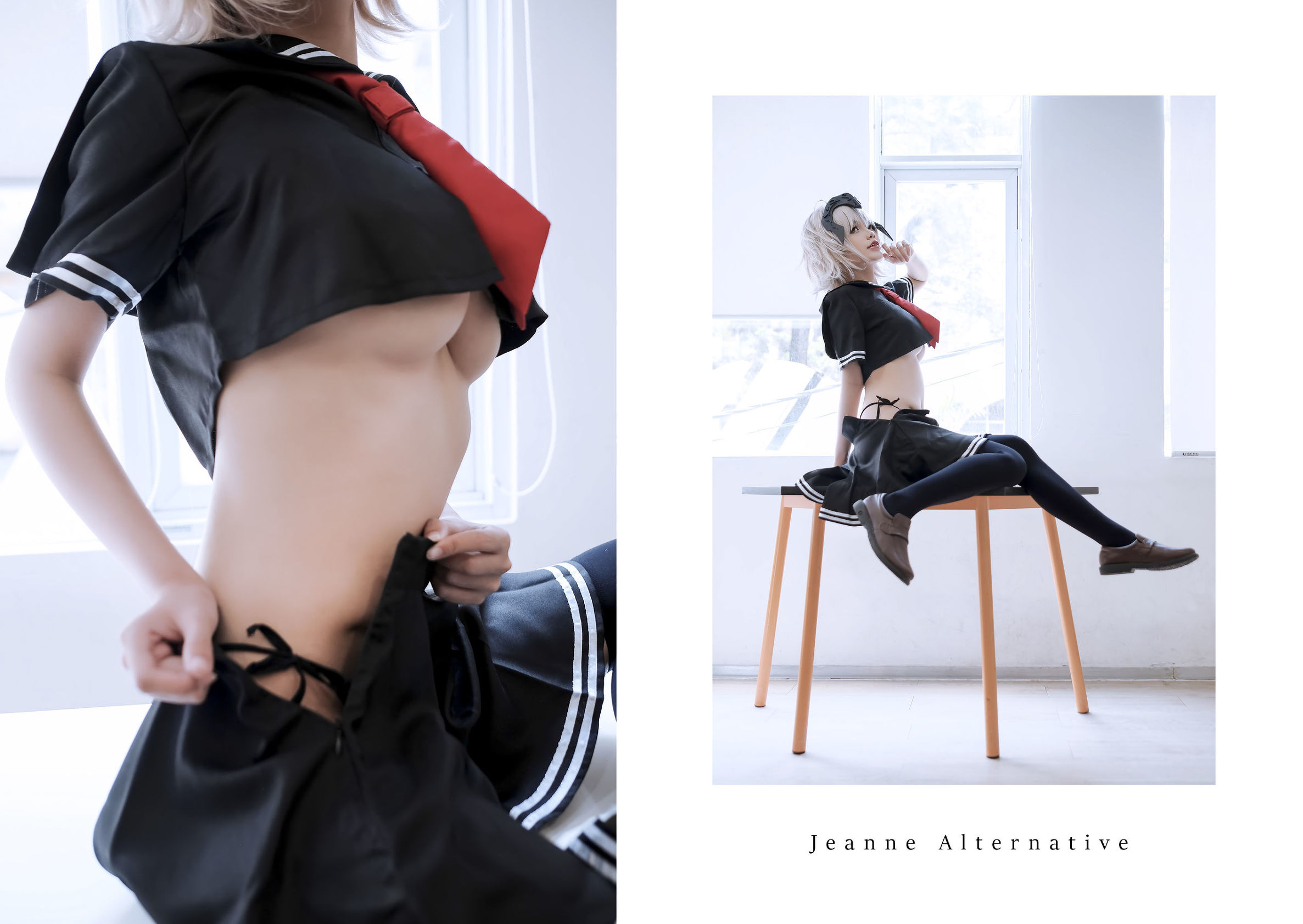 Cosplay Photos] Azami Fan Service - Jalter School Uniform