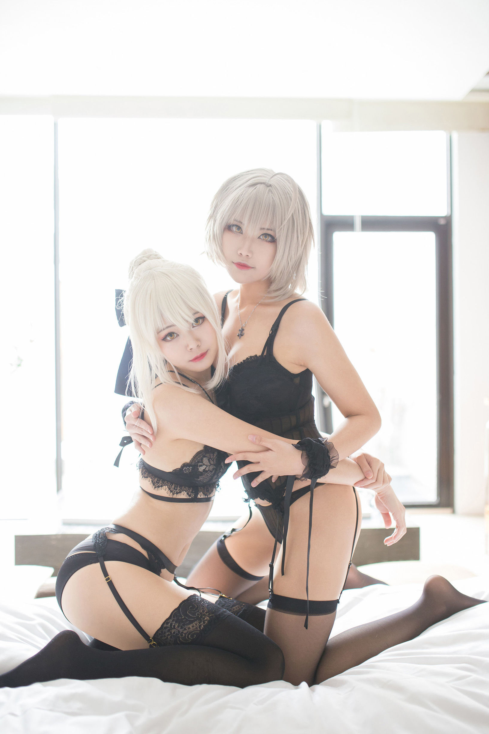 [Cosplay写真] Coser萱-KaYa - 黑贞 黑呆毛下着