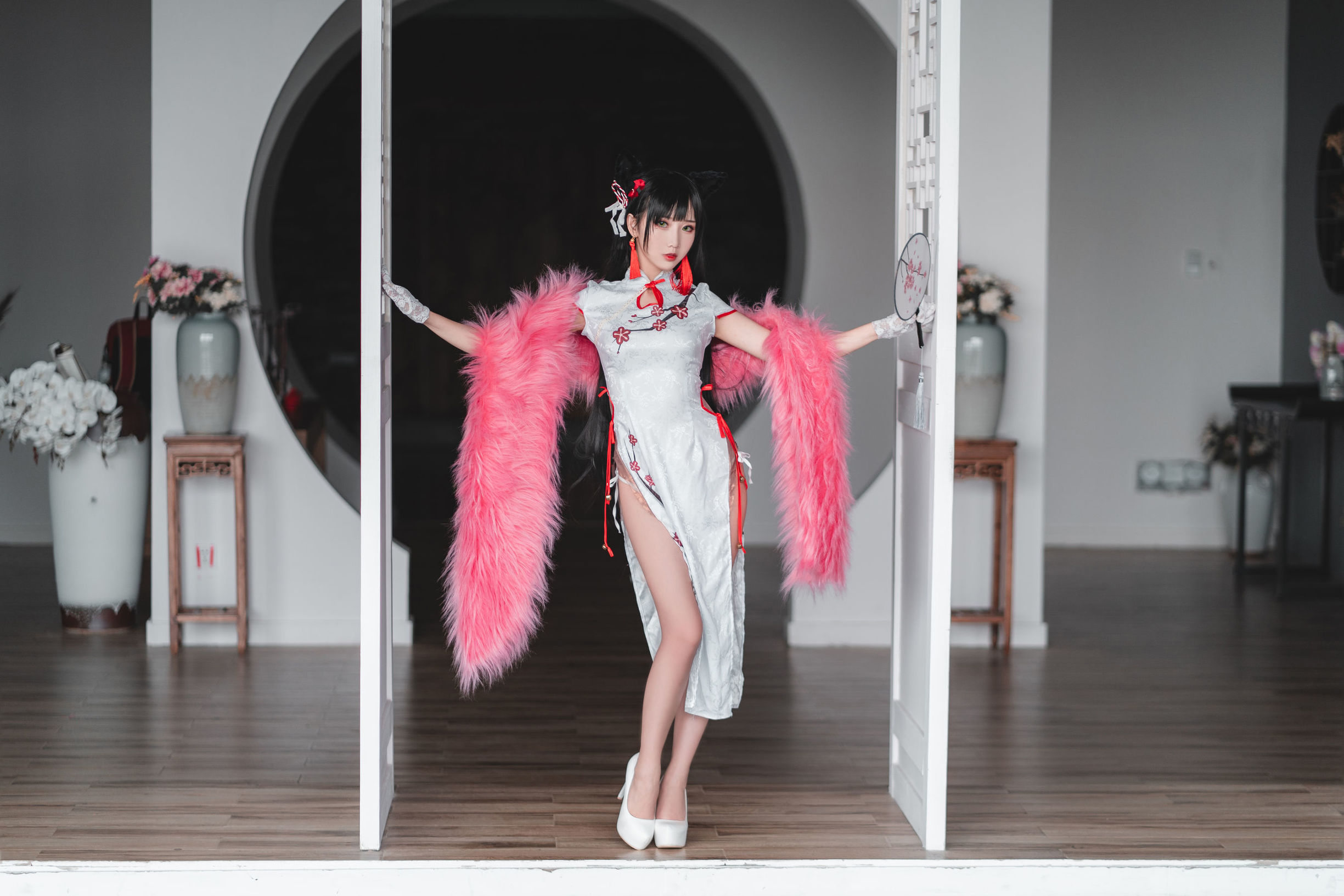 網紅COSER] 可愛人氣Coser麵餅仙兒 - 旗袍愛宕
