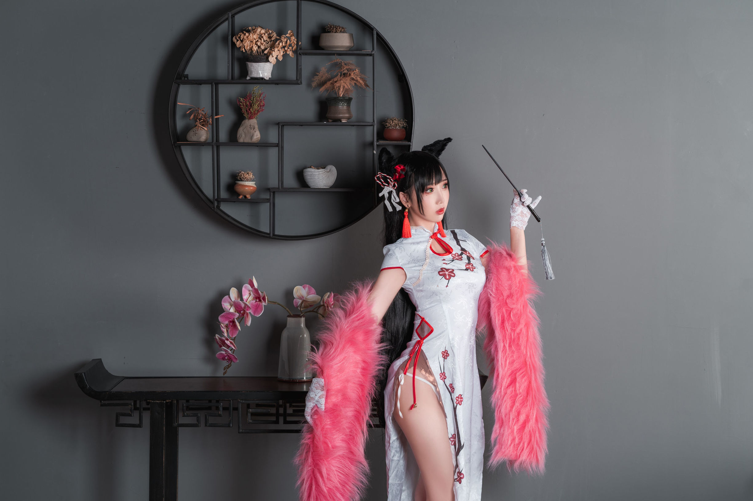 網紅COSER] 可愛人氣Coser麵餅仙兒 - 旗袍愛宕