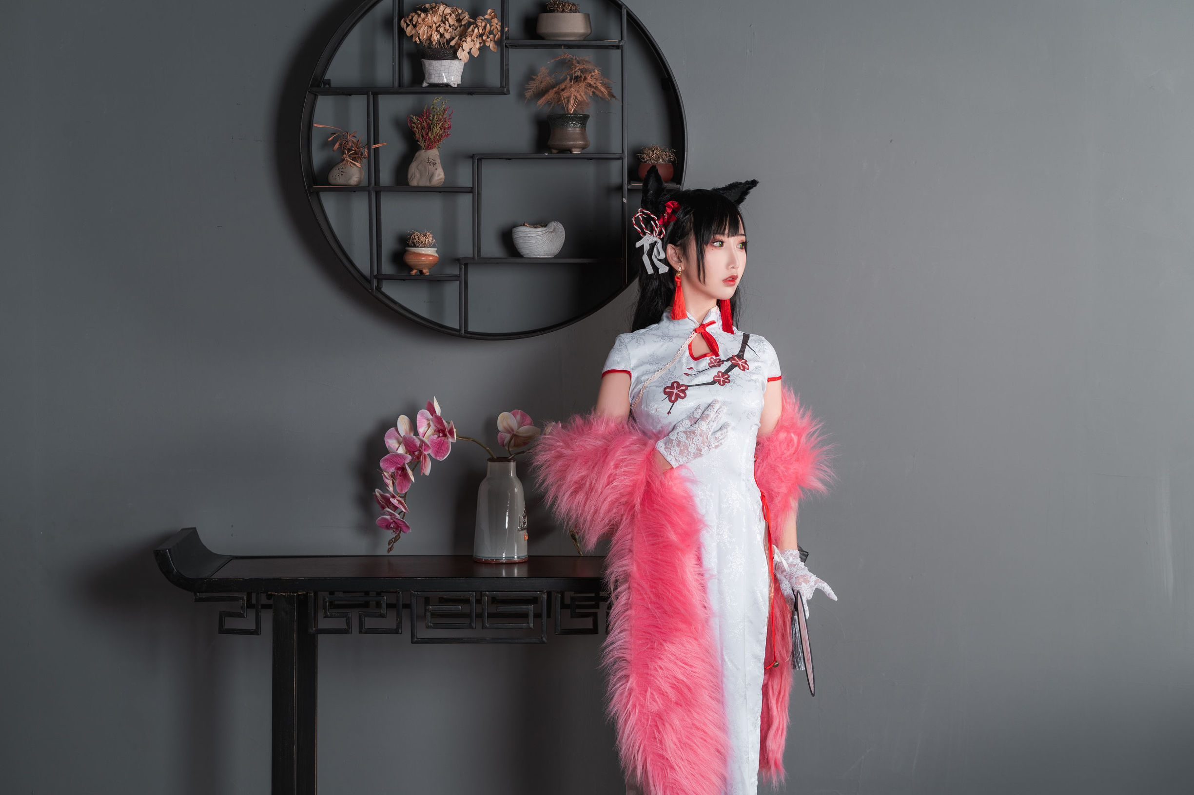 網紅COSER] 可愛人氣Coser麵餅仙兒 - 旗袍愛宕