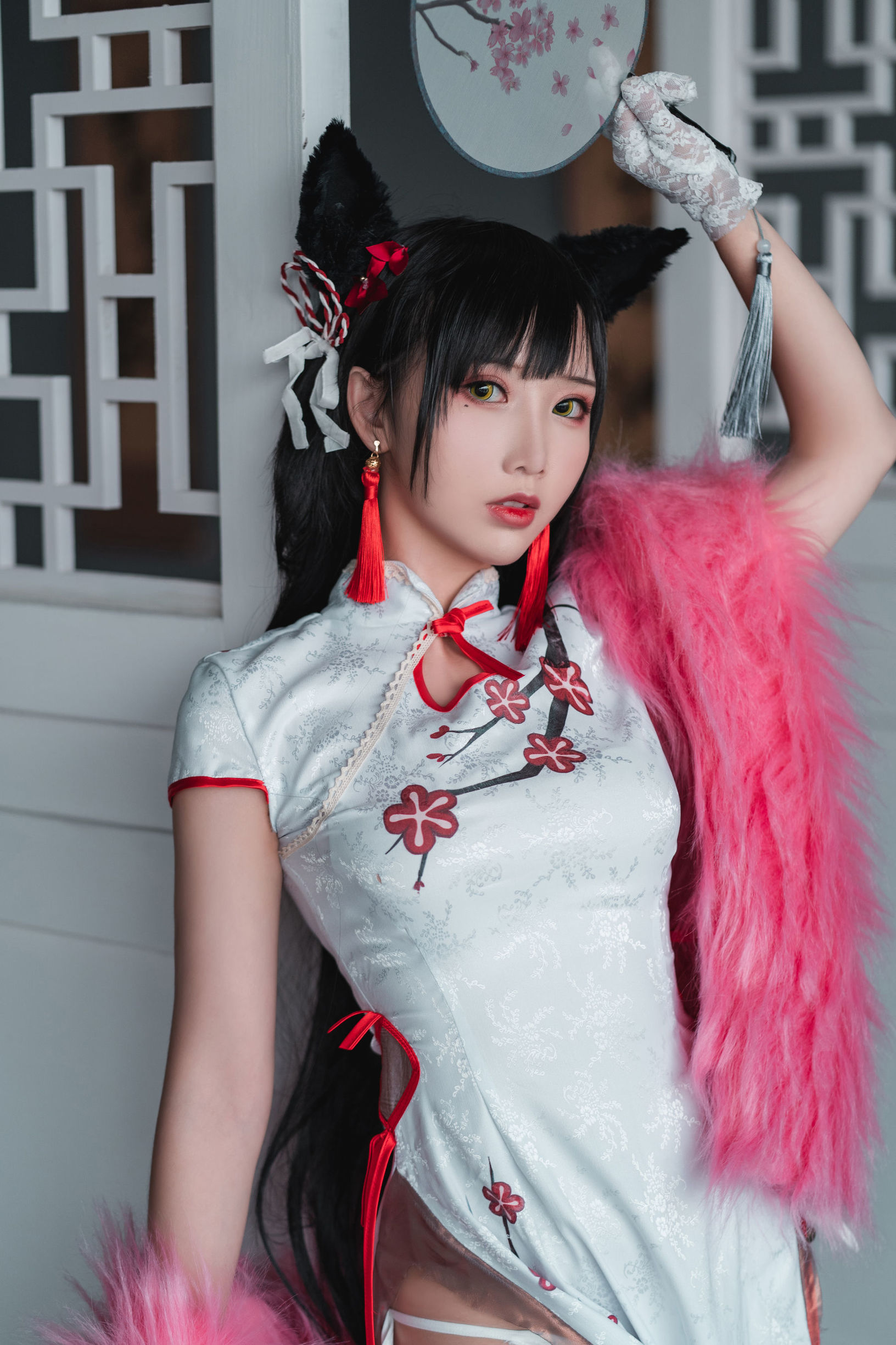 網紅COSER] 可愛人氣Coser麵餅仙兒 - 旗袍愛宕