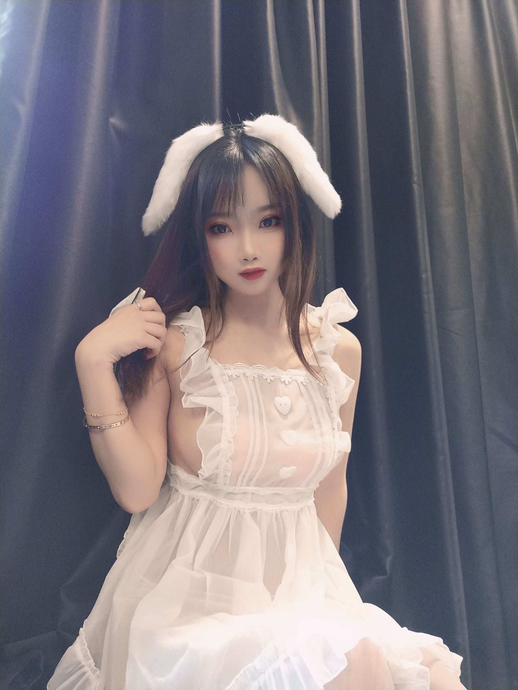 Coser Nổi tiếng Mạng] Cô gái da trắng mịn xinh đẹp Quỷ畜 Yao - Tiểu Dương Tạp dề
