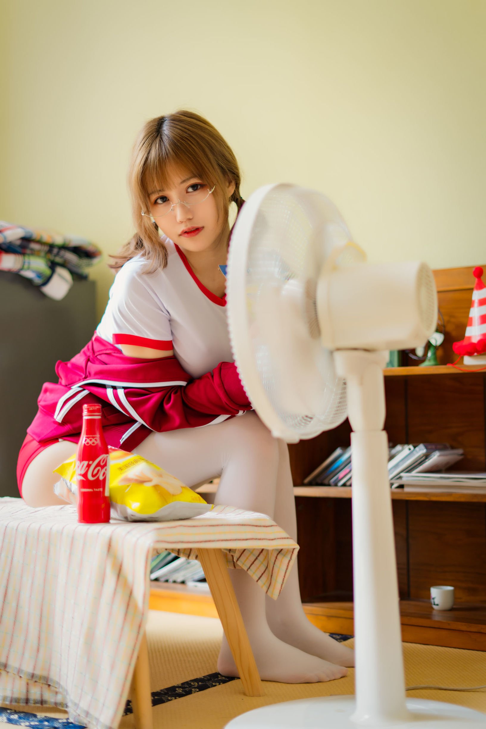 網紅COSER] 動漫博主小倉千代w - 紅色體操服