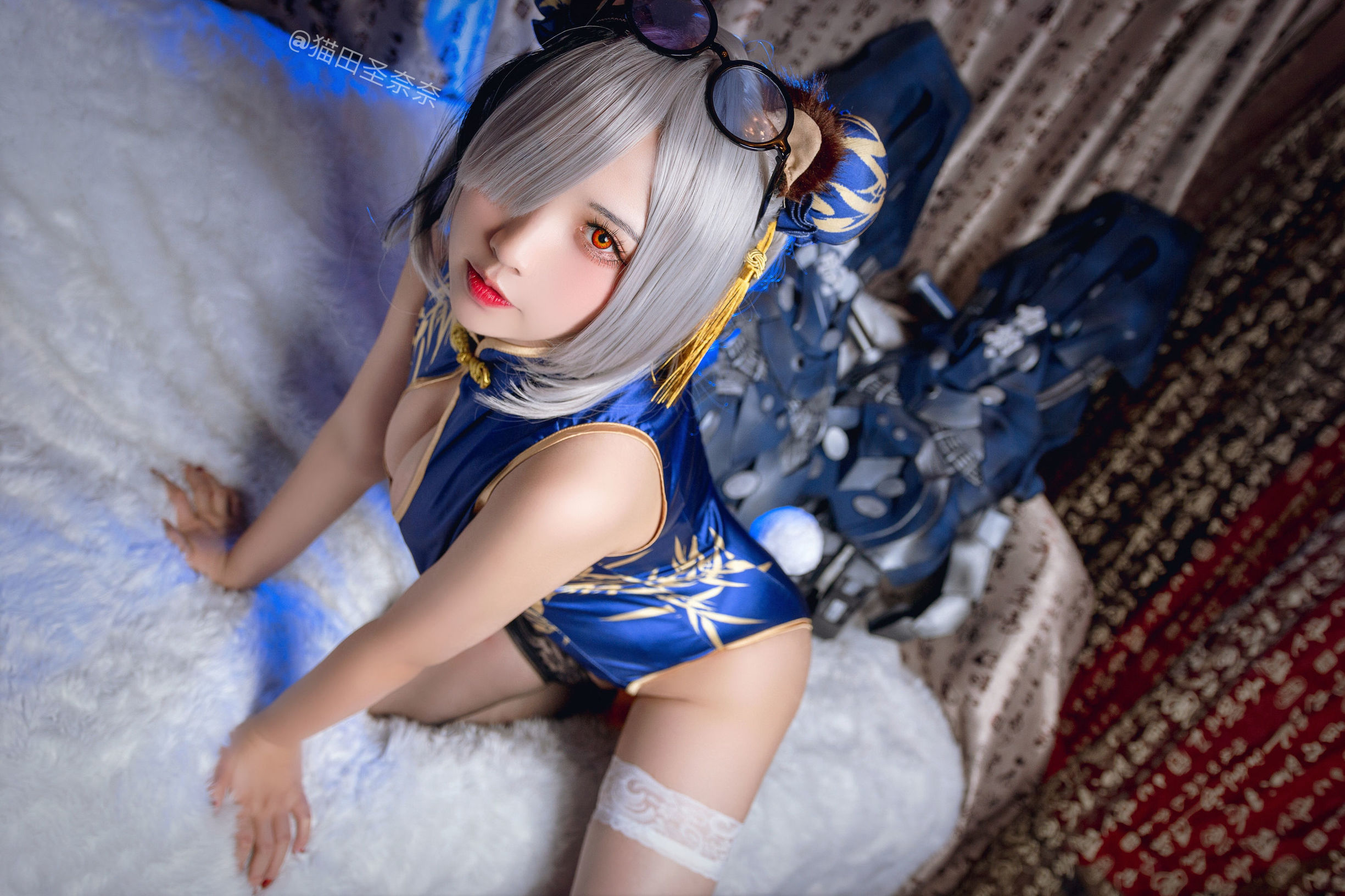 Netizen Coser] Blogger Anime Mèo Điền Thánh Nại Nại - Thú Ăn Sắt