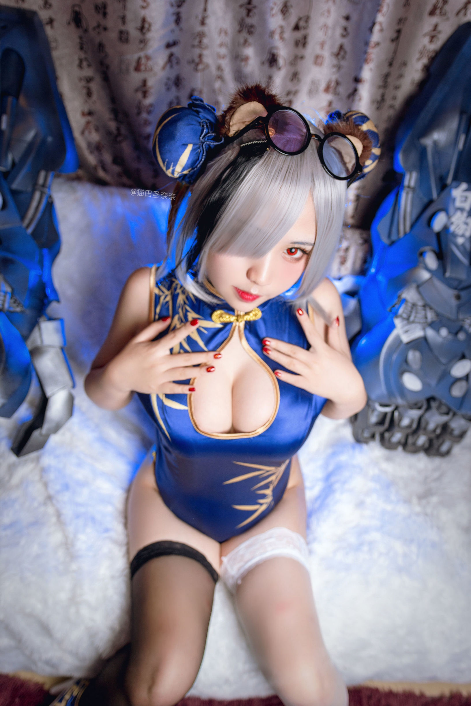 Netizen Coser] Blogger Anime Mèo Điền Thánh Nại Nại - Thú Ăn Sắt