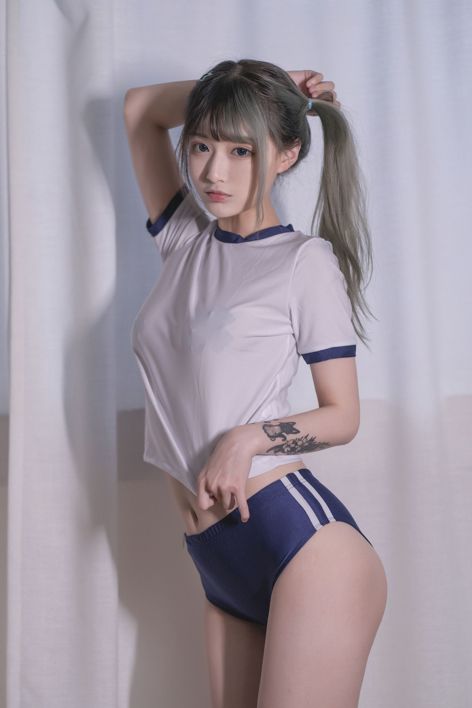 Netizen nổi tiếng COSER] Blogger anime Teppanyaki Ghost Dance w - Trang phục thể dục