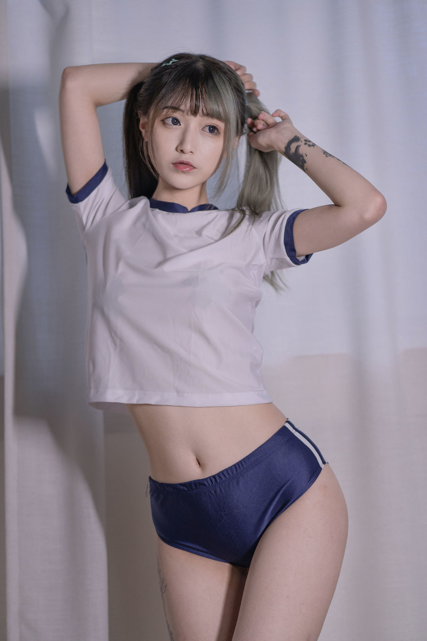 Netizen nổi tiếng COSER] Blogger anime Teppanyaki Ghost Dance w - Trang phục thể dục