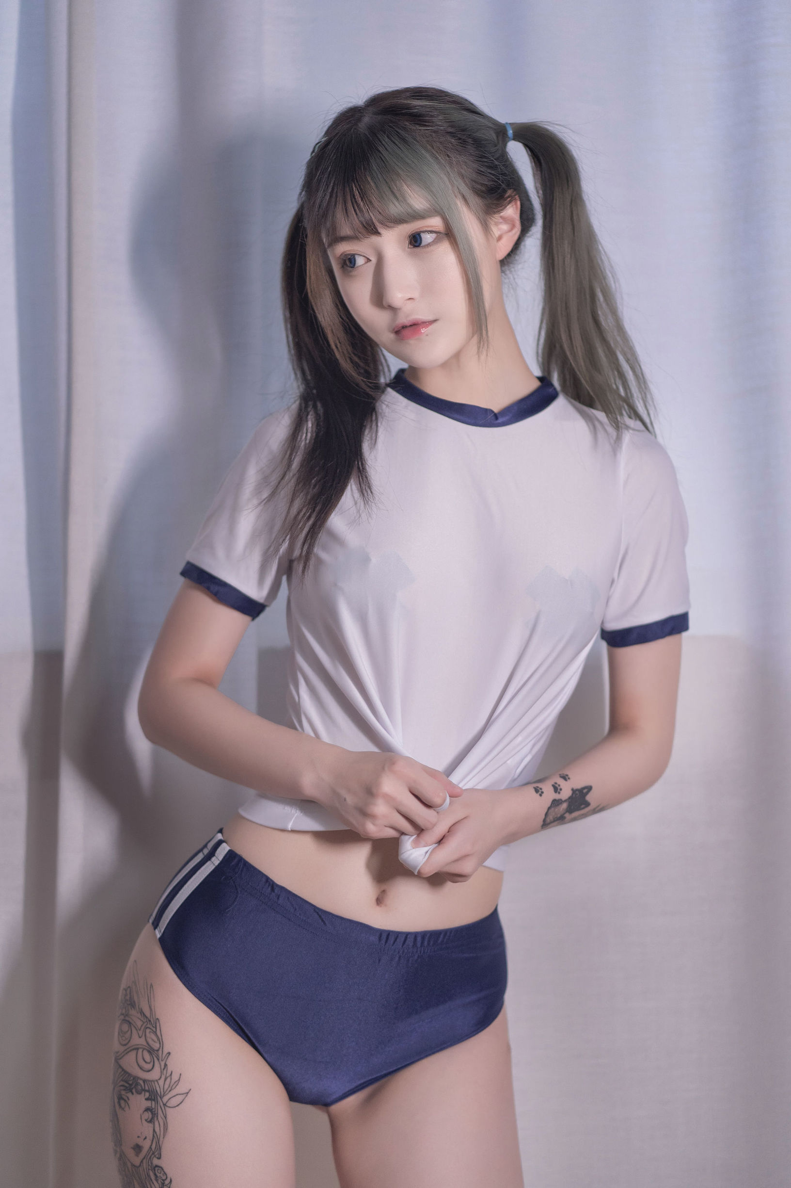 Netizen nổi tiếng COSER] Blogger anime Teppanyaki Ghost Dance w - Trang phục thể dục