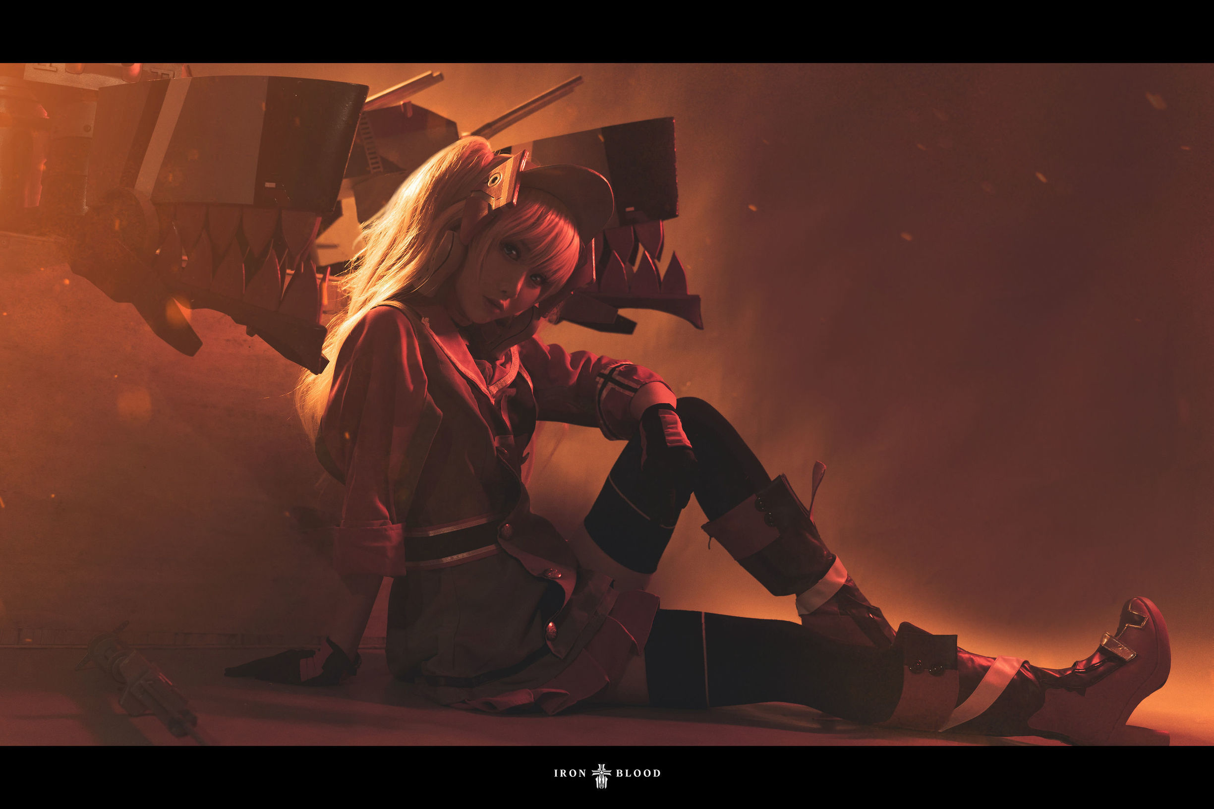 網紅COSER] 可愛人氣Coser麵餅仙兒 - 希佩爾上將