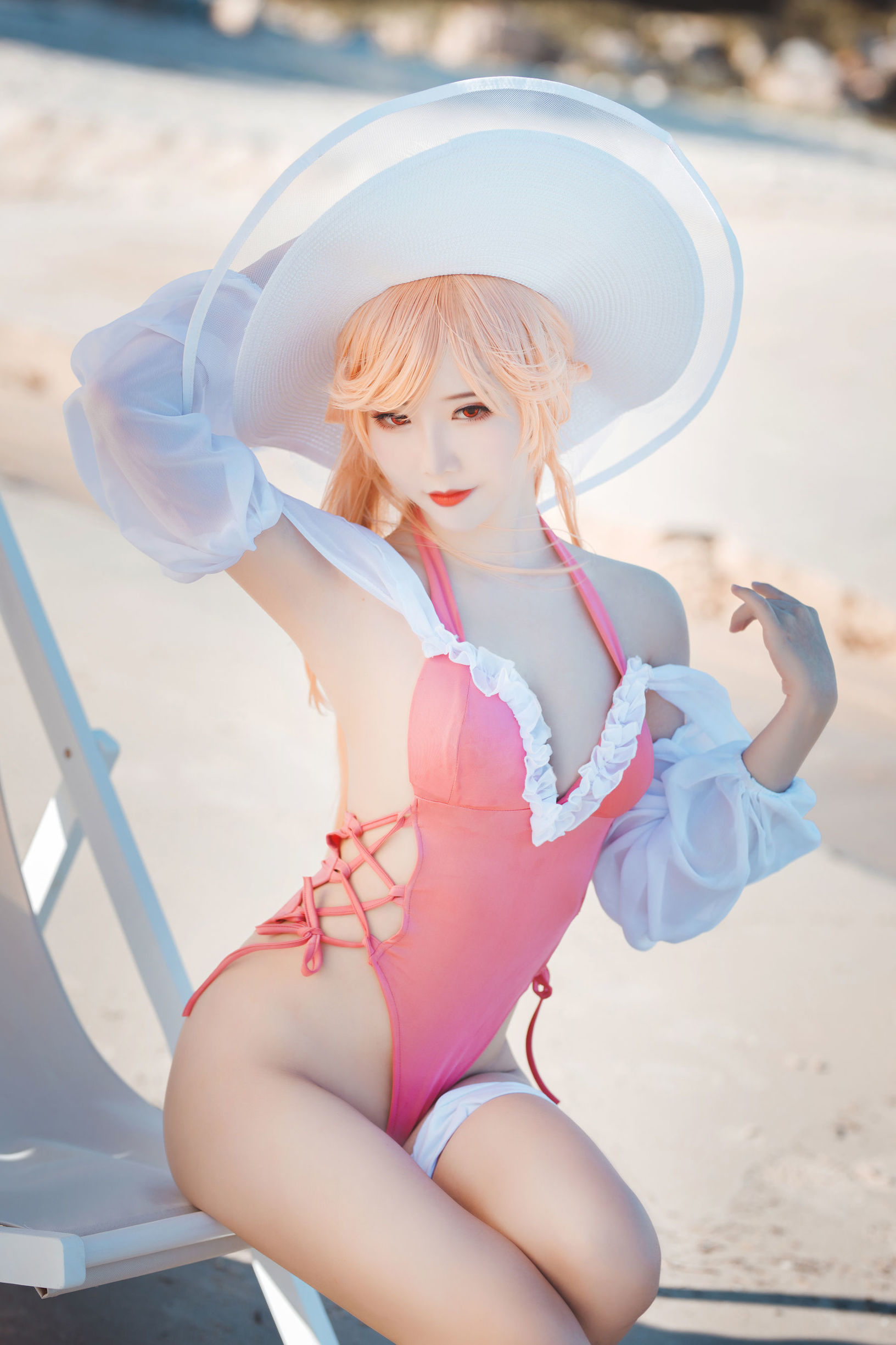 網紅COSER] 可愛人氣Coser麵餅仙兒 - 黎塞留