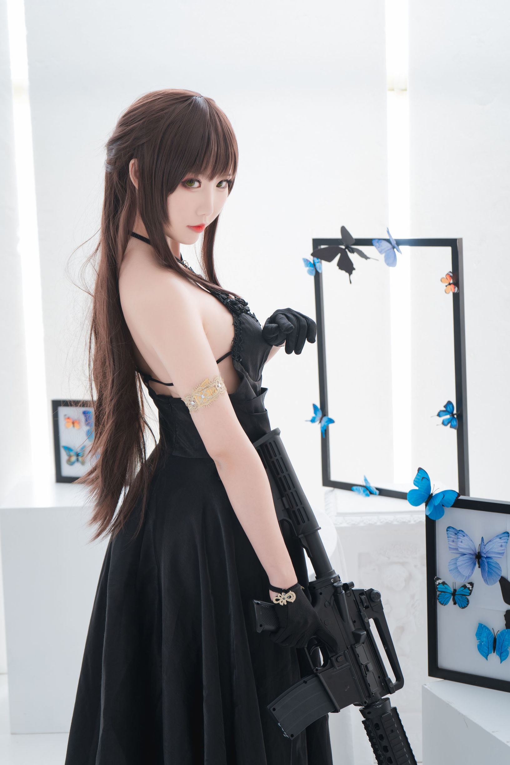 ネット紅COSER] 可愛い人気のコスプレイヤー メンピンセンエル - M4A1